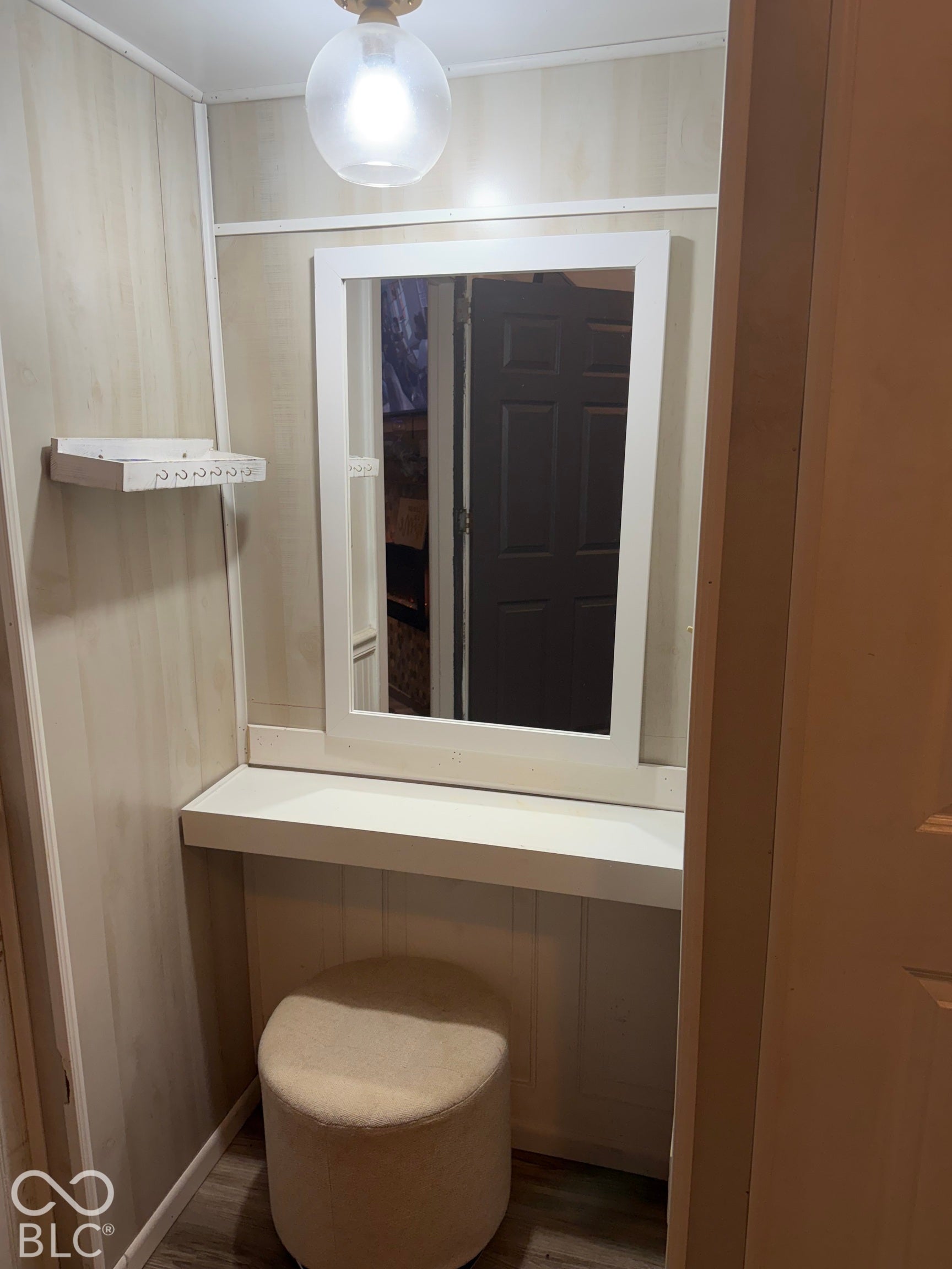This is the closet space and could easily be converted back