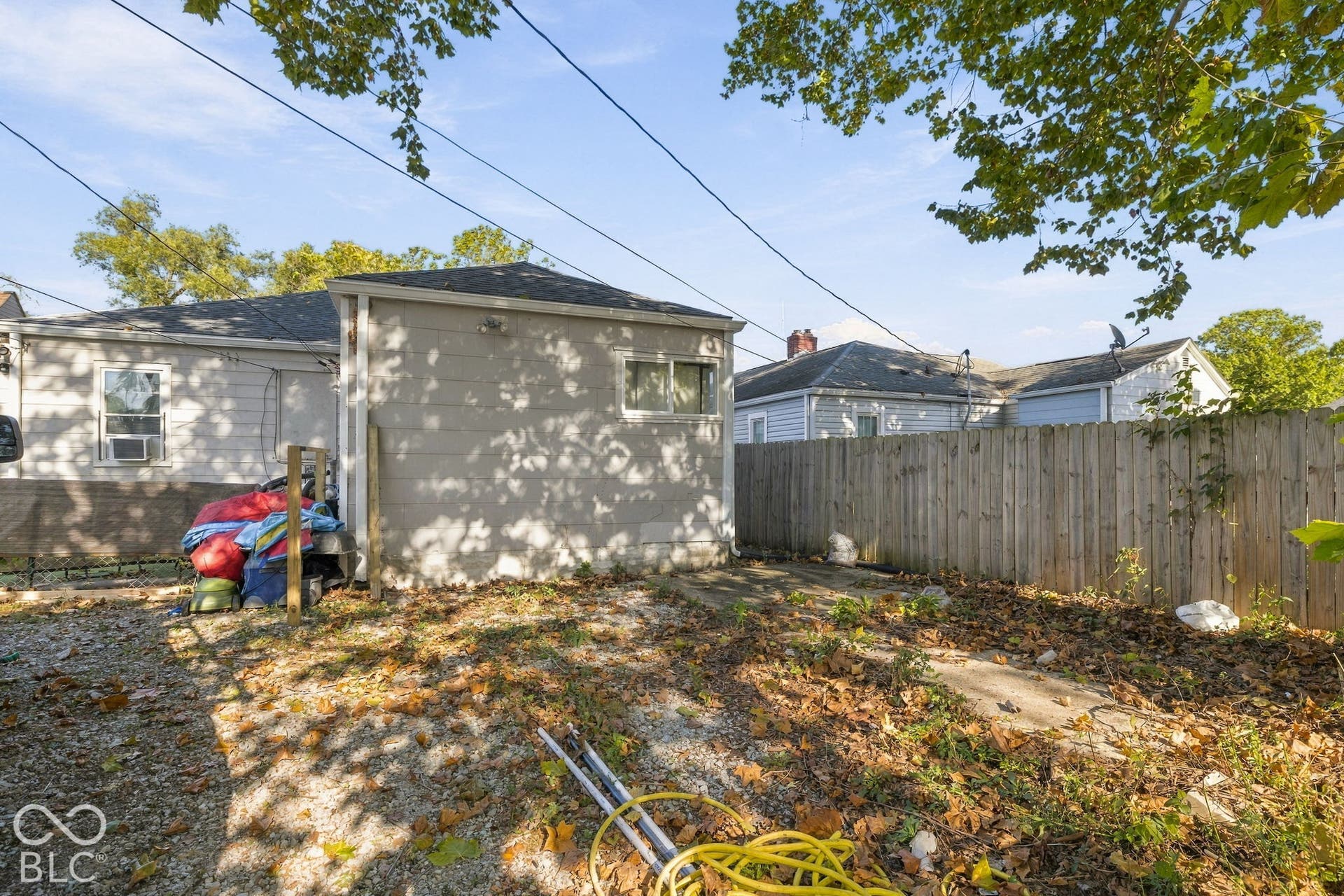 Back of Property