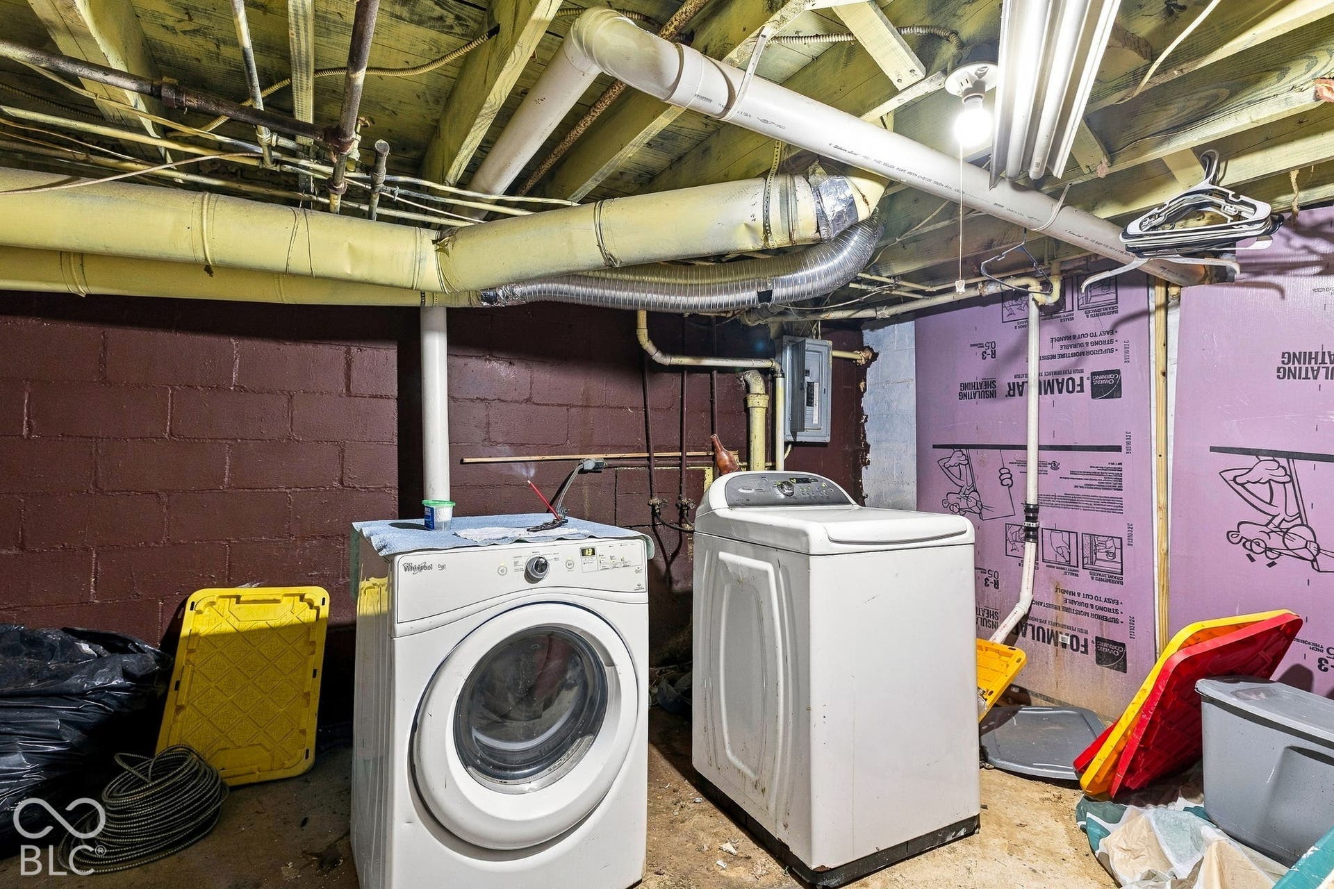 1912: Laundry In Basement