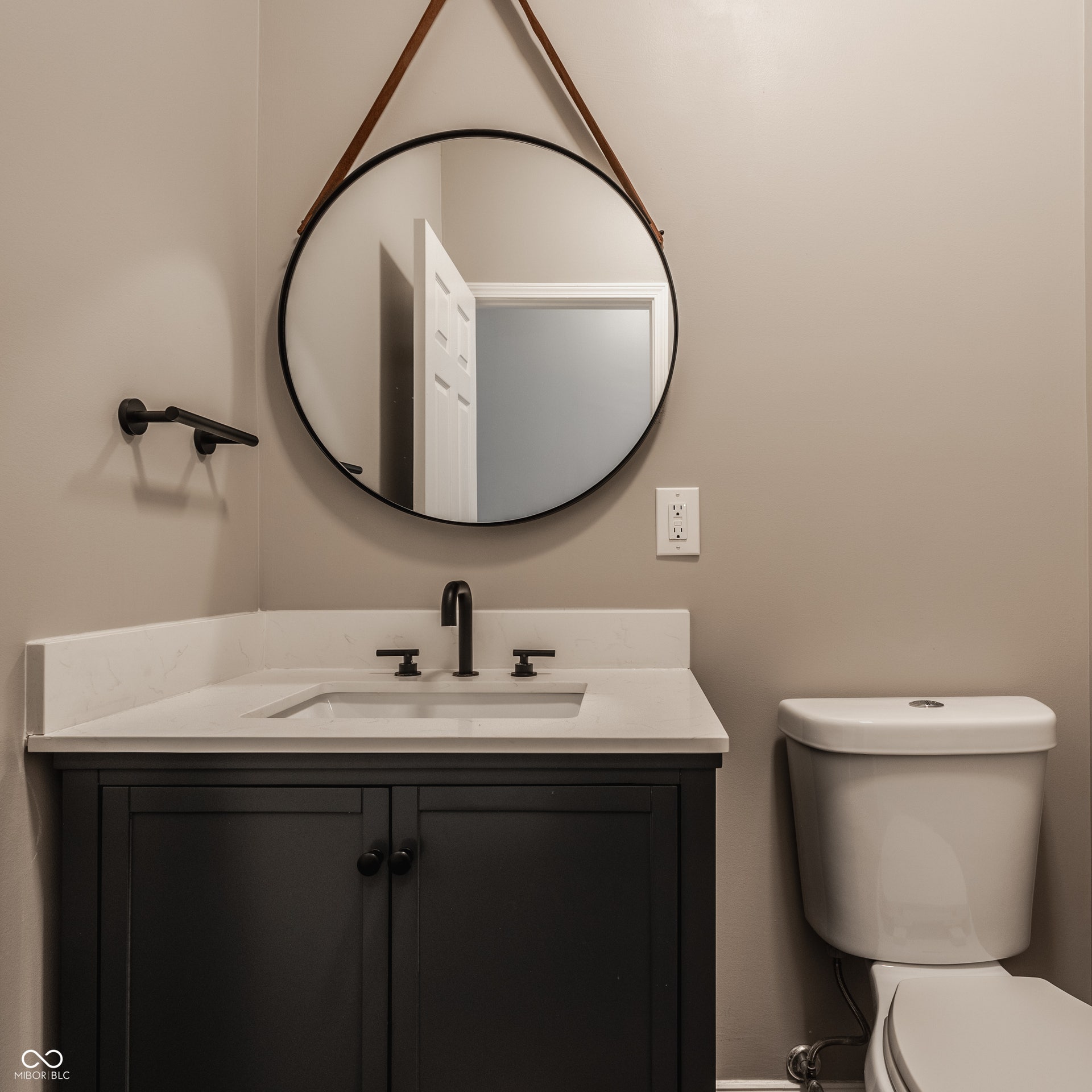 Main floor half bath