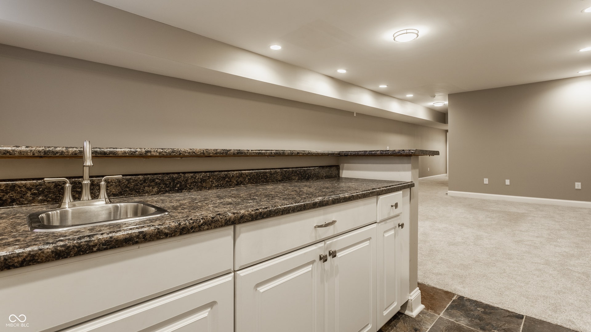 Basement wet bar 2.