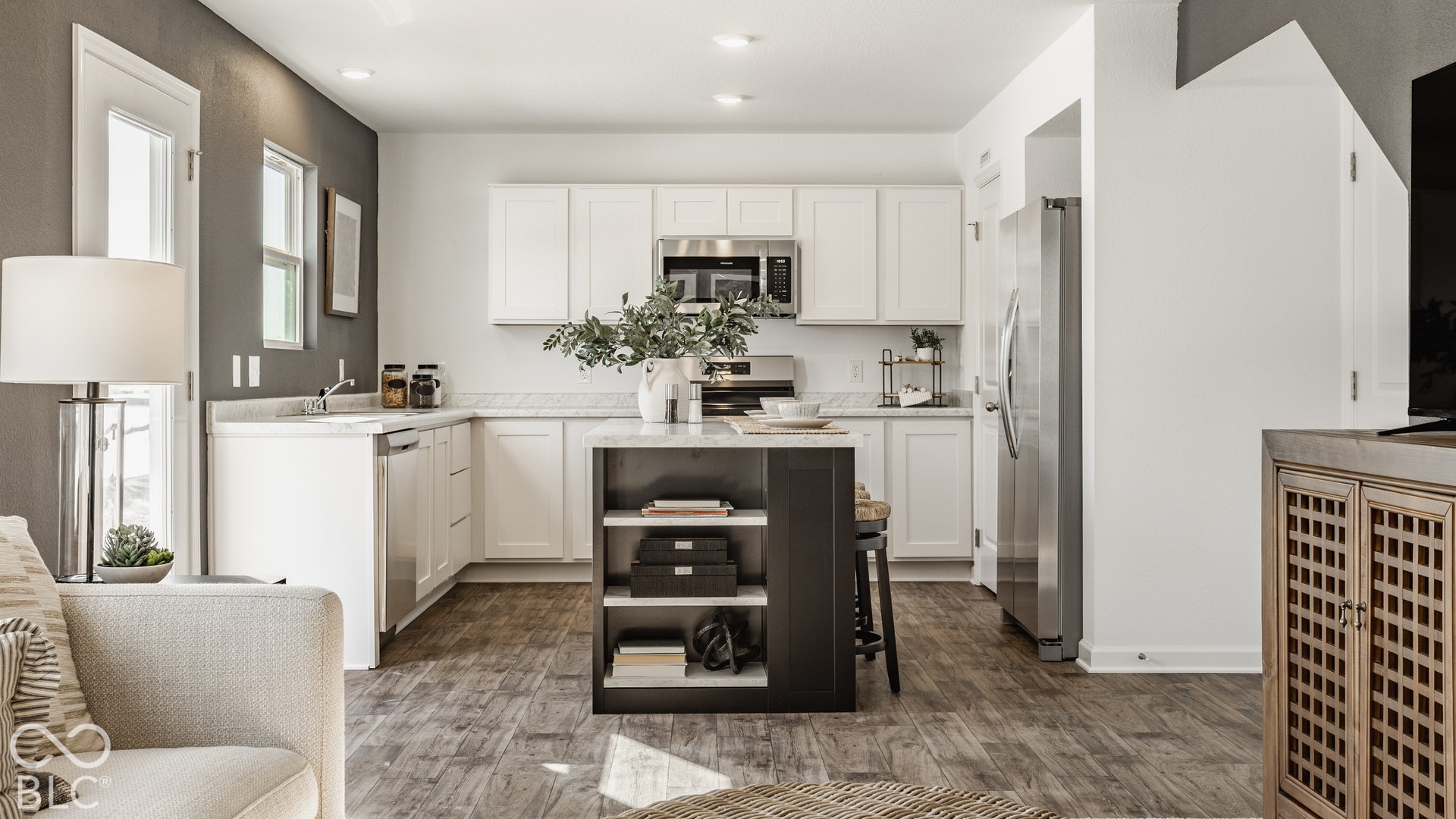 Model home of plan to be built. Finishes and features may vary.