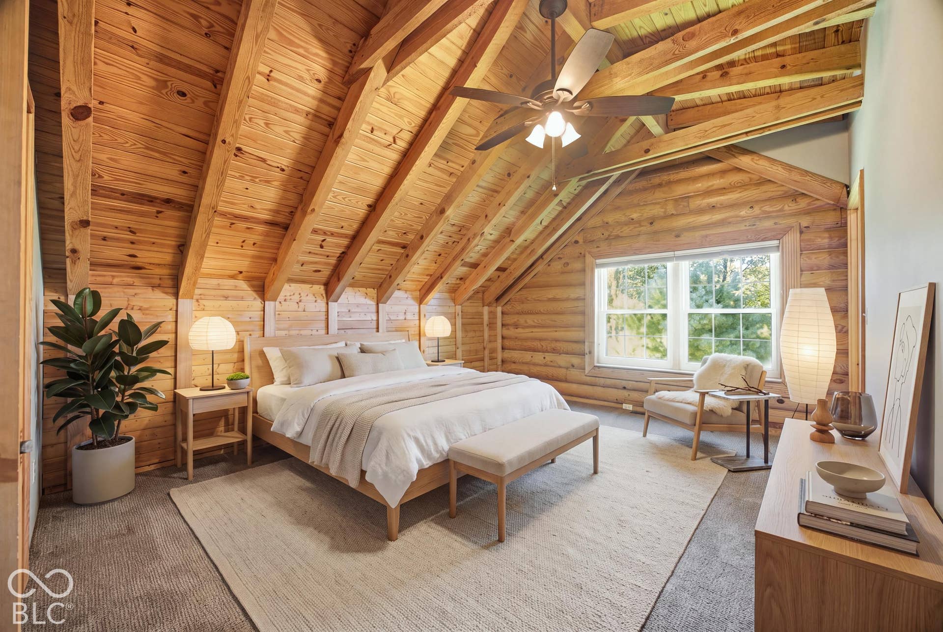 Virtually Altered - Virtually Staged Primary Bedroom