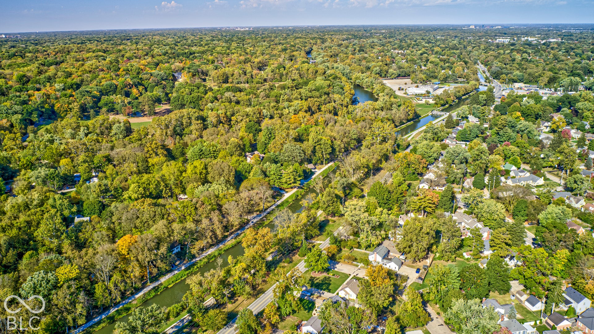 The Central Canal and its towpath wind nearby, a favorite route for walking, running and biking to Broad Ripple and beyond.
