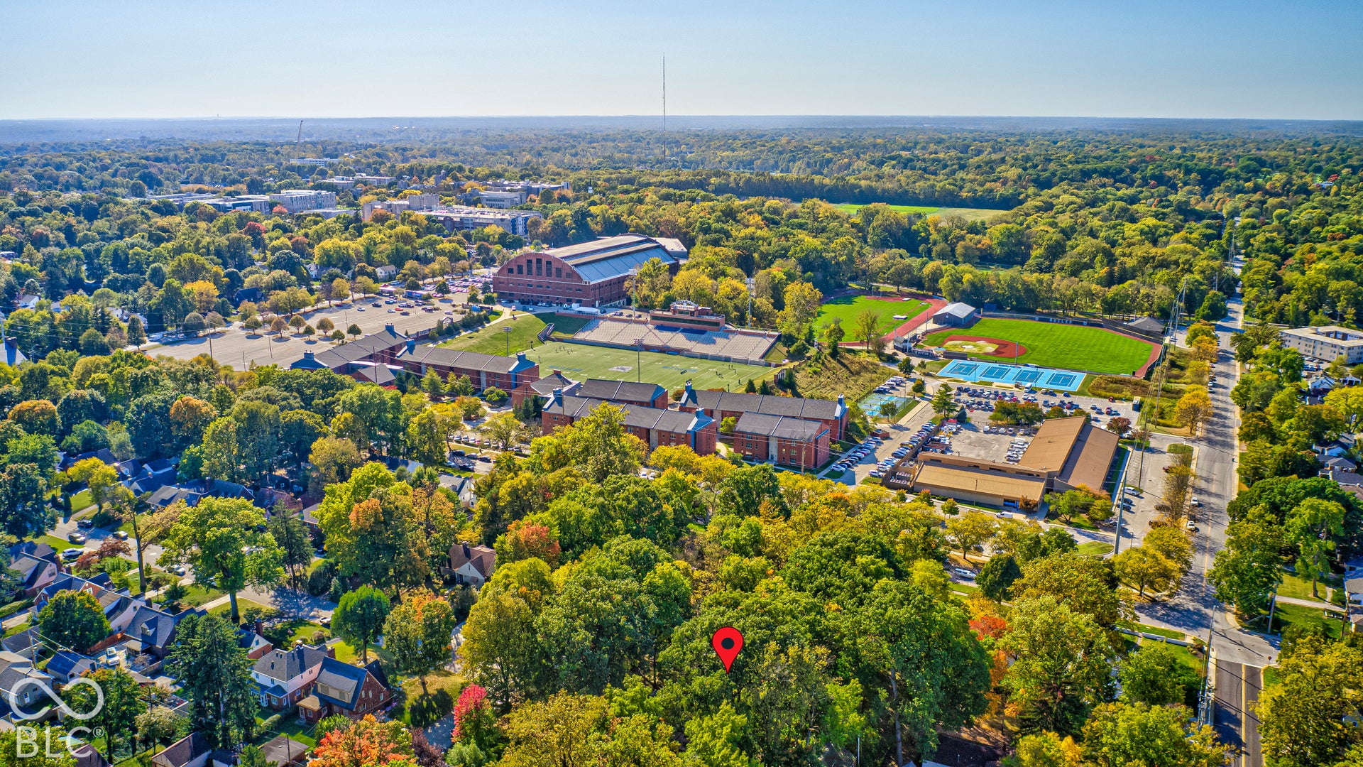 Butler University sits just minutes from the home, a short walk to Hinkle Fieldhouse, the Sellick Bowl and campus events.