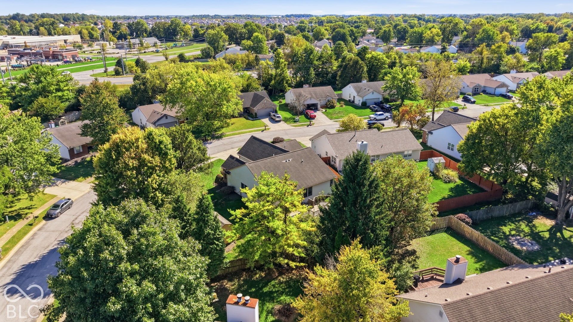 12718 Slippery Rock Road, Indianapolis, IN 46236 Aerial View
