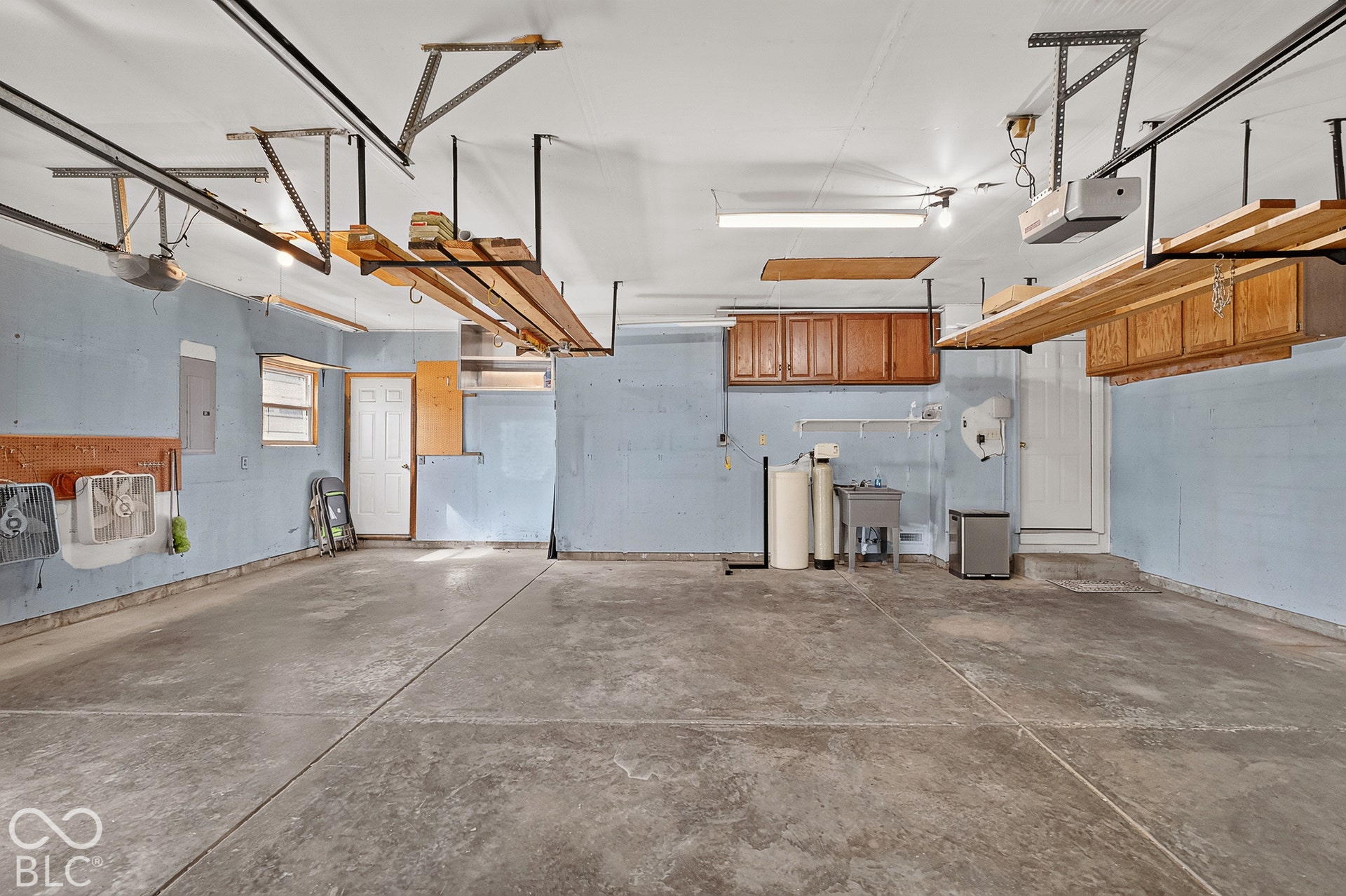 12718 Slippery Rock Road, Indianapolis, IN 46236 3 Car Garage is insulated and heated.