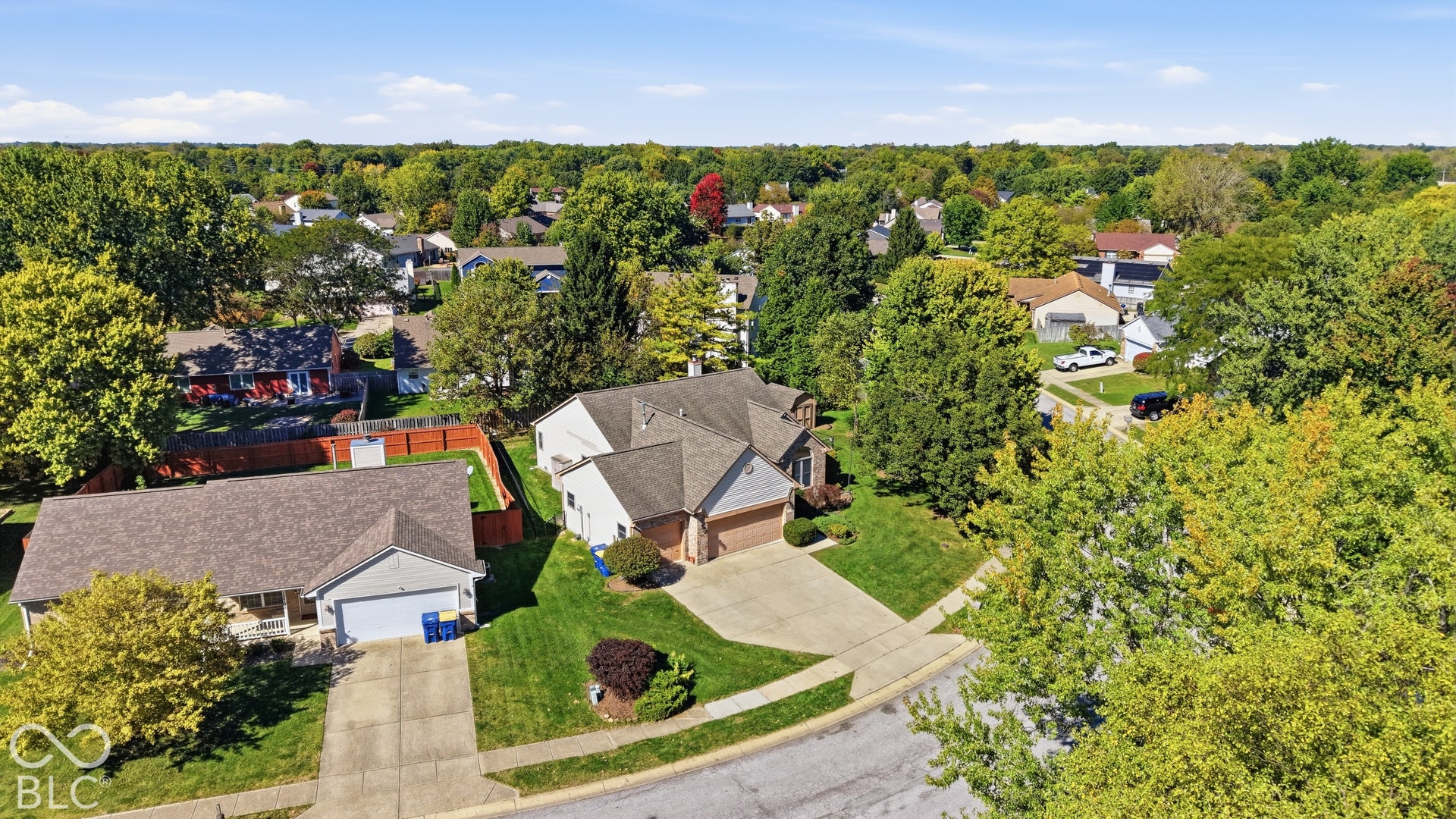 12718 Slippery Rock Road, Indianapolis, IN 46236 Aerial View