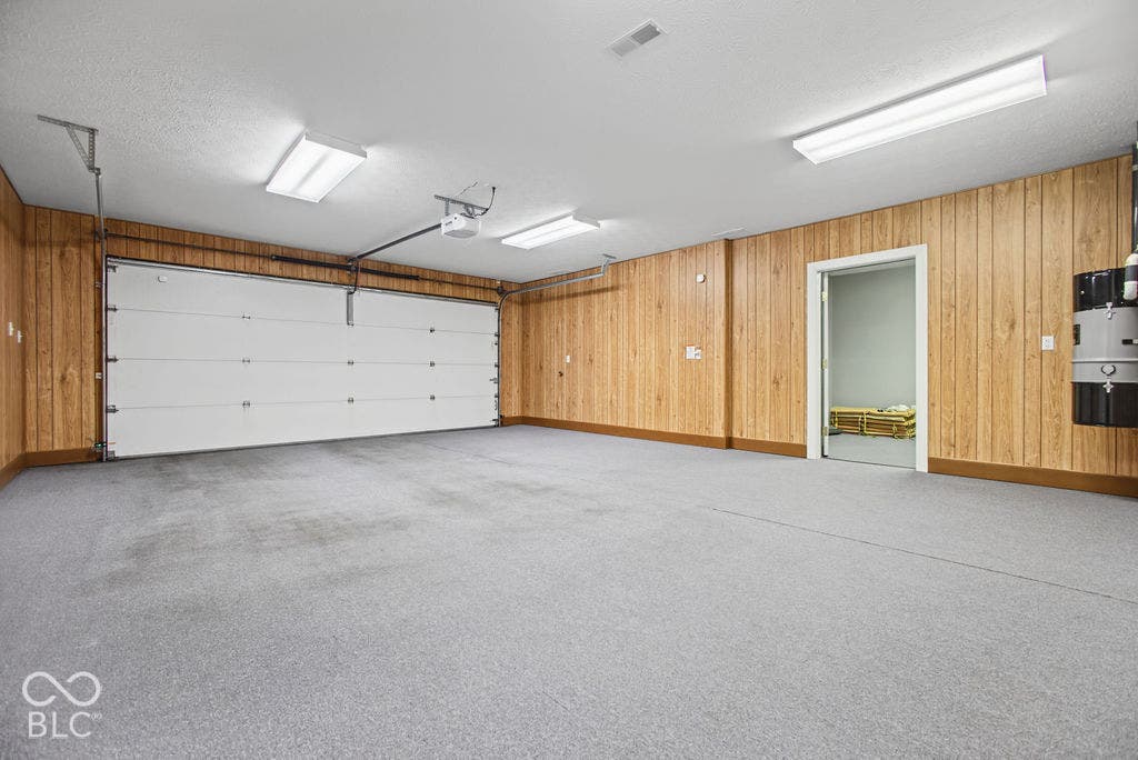 Lower-Level Garage Interior