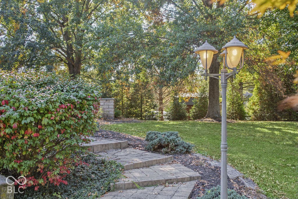 Stamped Concrete Walkway