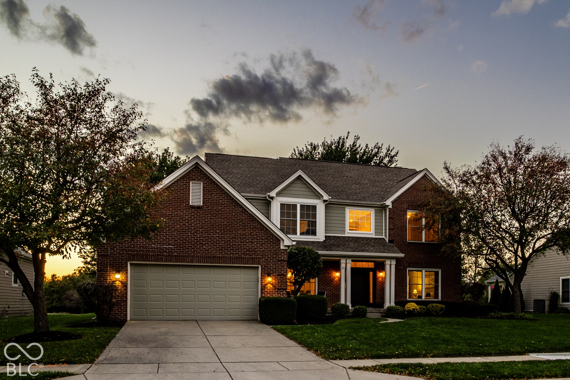 Brick and siding exterior