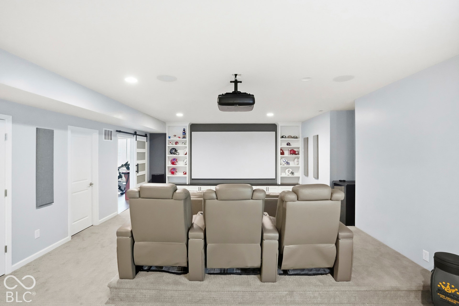 Lower Level Theater Room