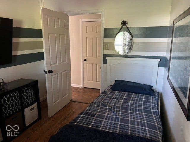 Beautifully decorated second bedroom