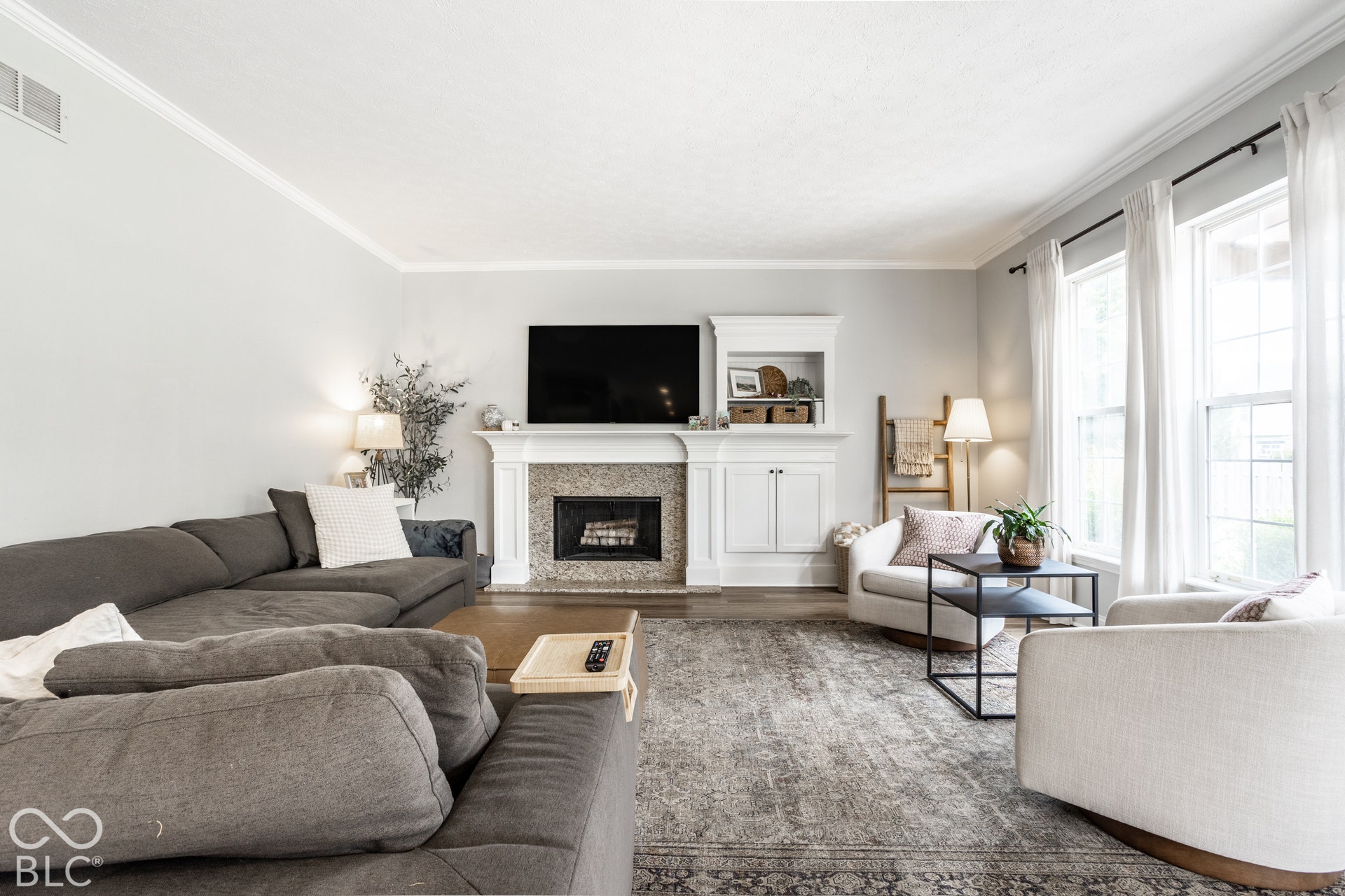 Family Room off the Kitchen