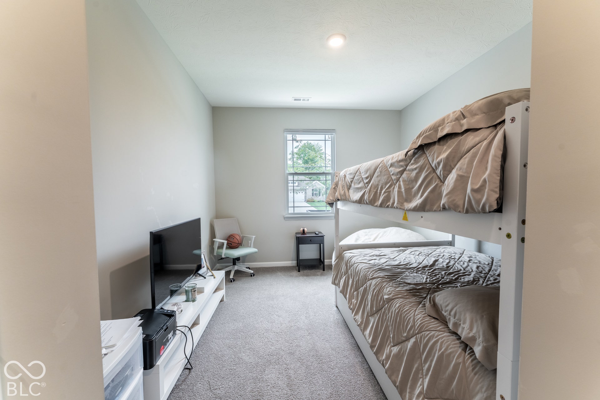 6432 Yuma, Whitestown, IN 46075 Recessed lighting, neutral paint palette, and a window with blinds