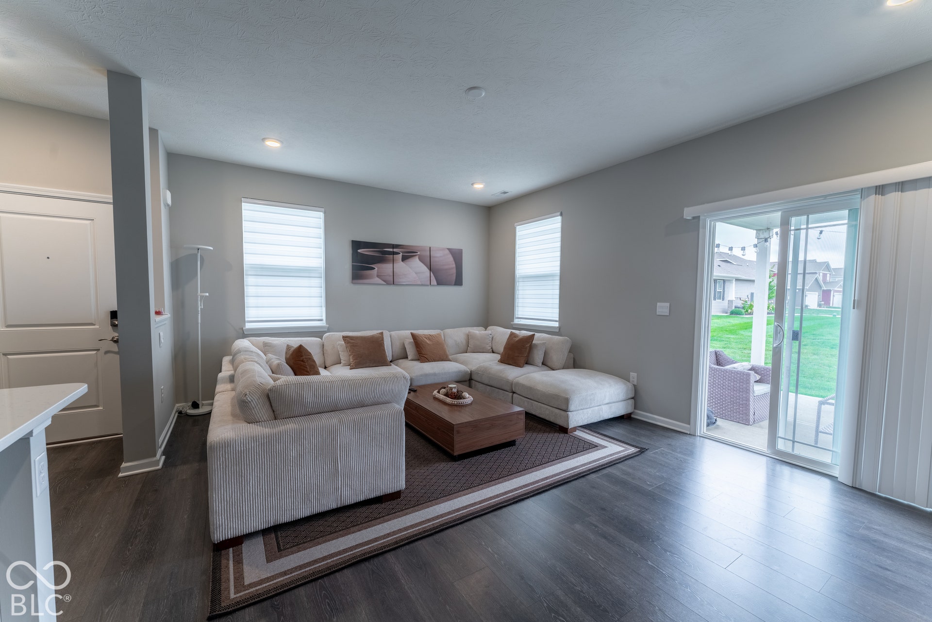 6432 Yuma, Whitestown, IN 46075 Recessed lighting, wood-finish flooring, and white trim