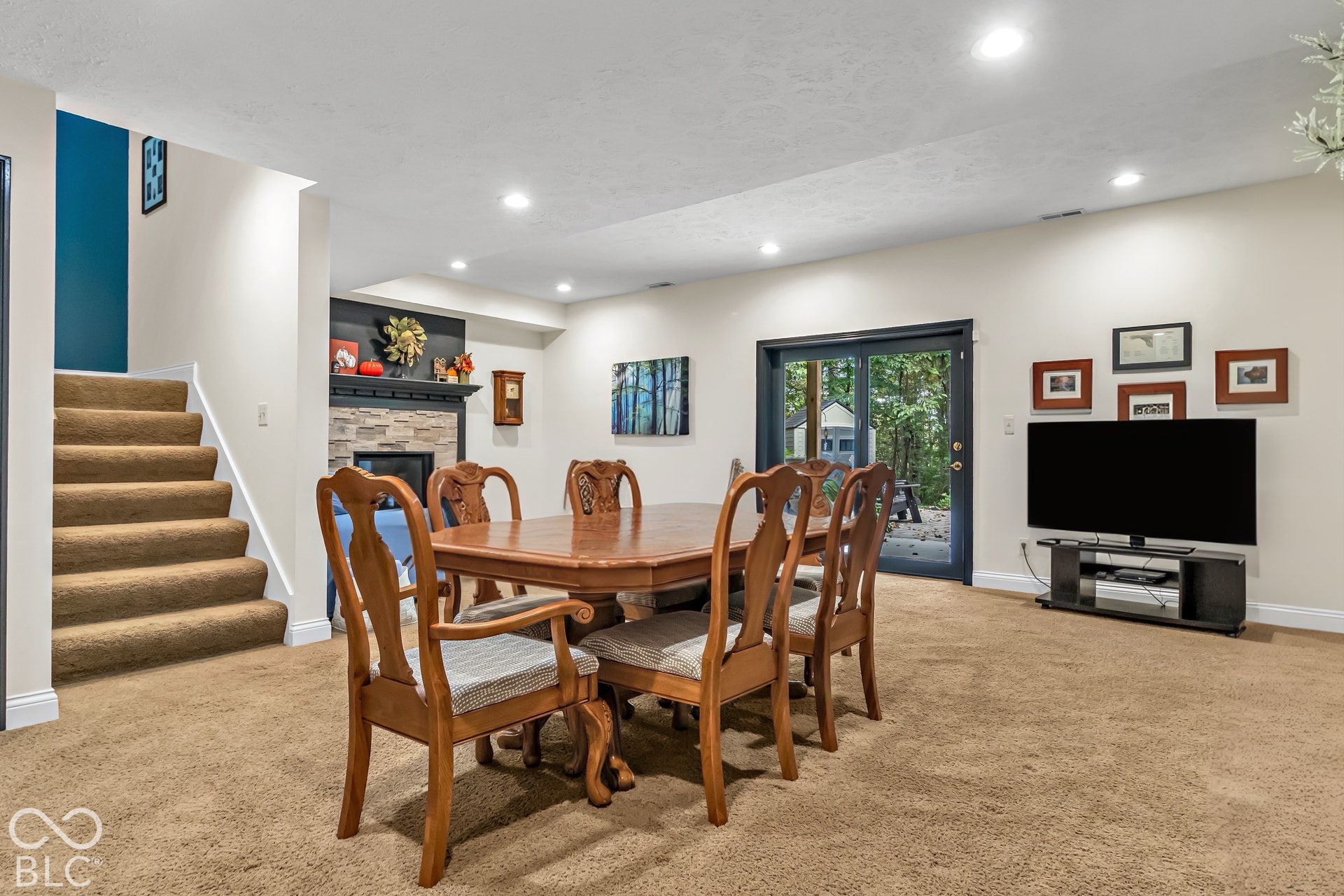 Additional area in family room