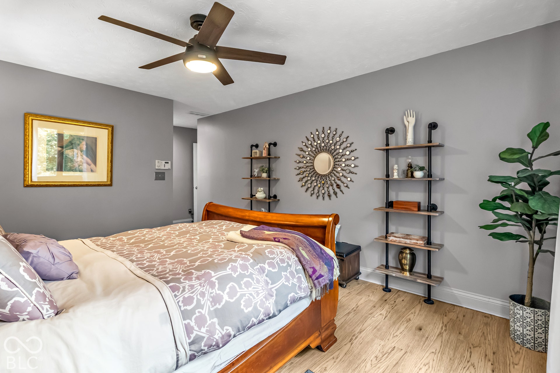 Another view of primary bedroom