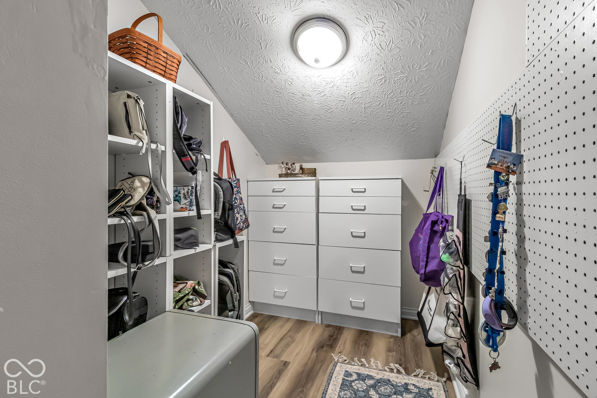 No shortage of closet space