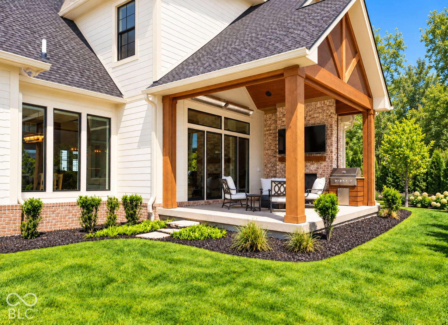 5838 Marvie Drive, Zionsville, IN 46077 Virtually Altered - Images are renderings for illustrative purposes only. Final home appearance and finishes may vary.