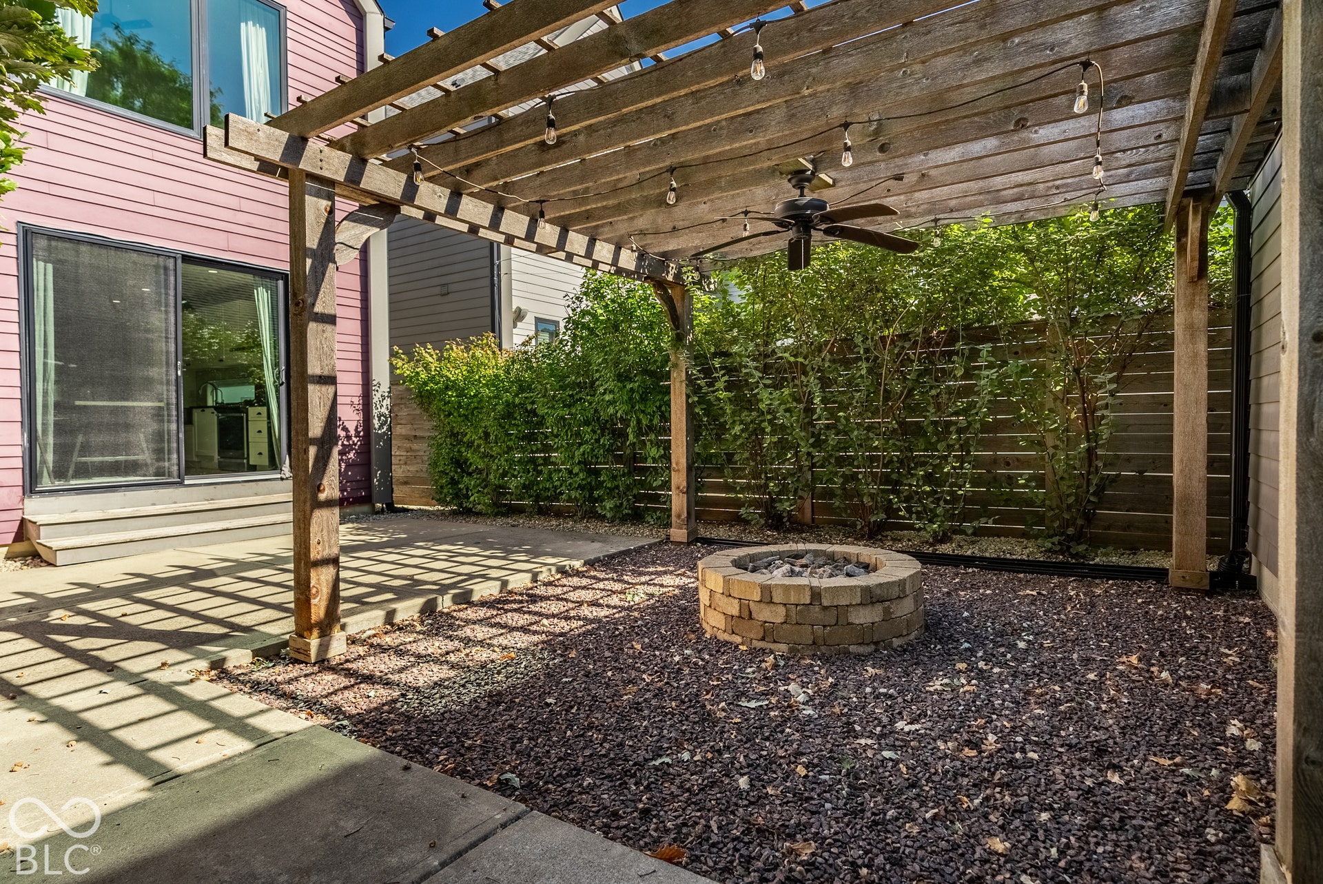 Pergola and Firepit
