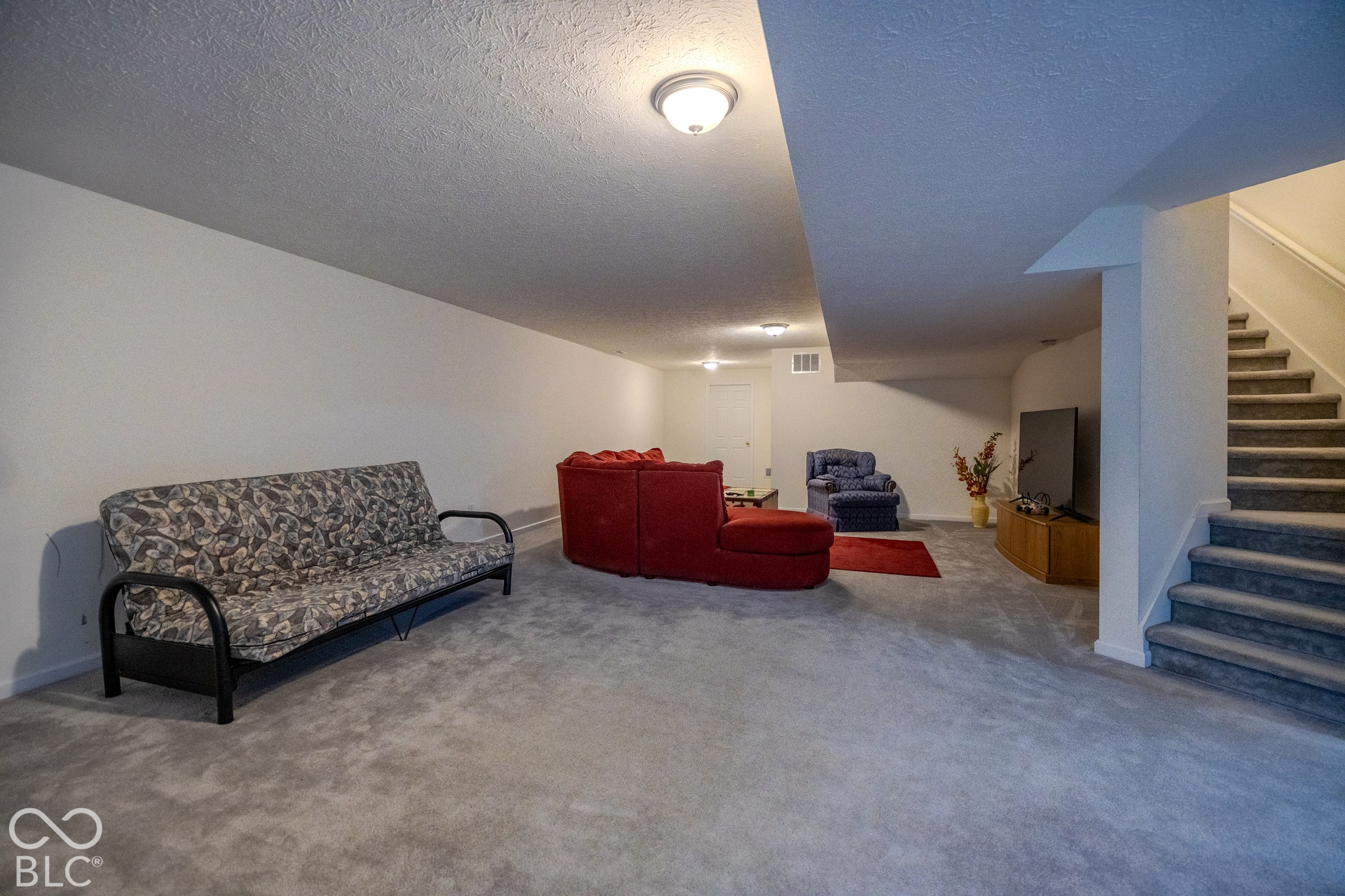 12046 Cowboys, Fishers, IN 46037 The recreation room offers space for a home theater, pool table, game table or whatever your recreational desire might be.