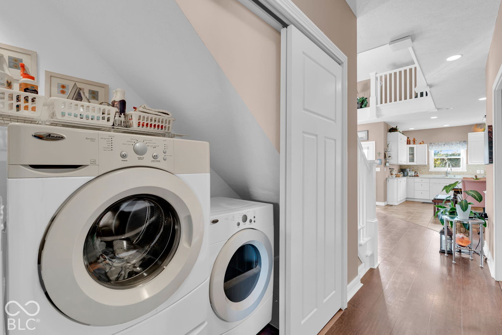 Laundry closet