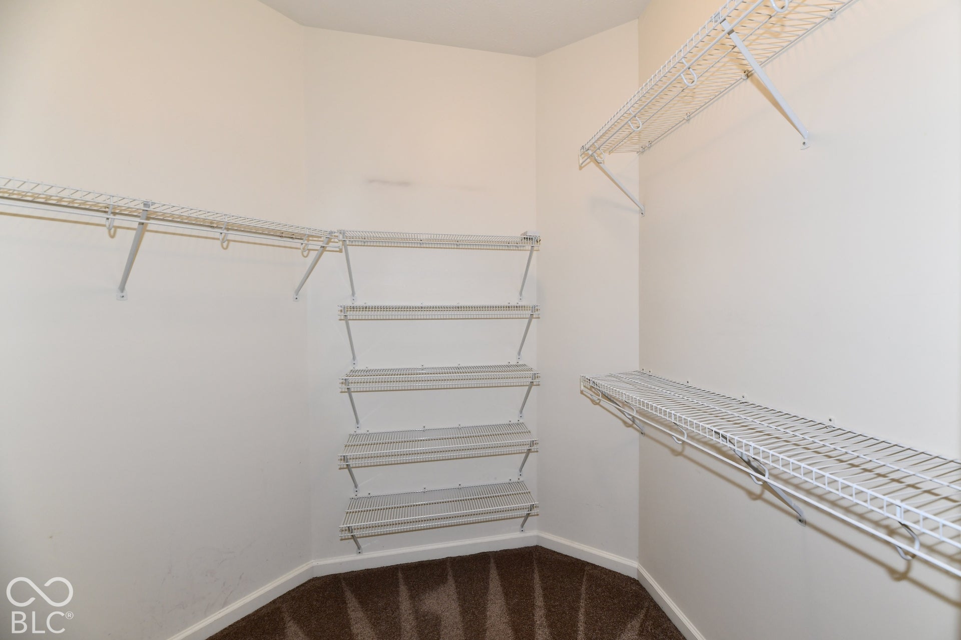 6673 Avila Way, Fishers, IN 46038 Walk-in closet featuring white wire shelving and a multi-tiered shoe rack