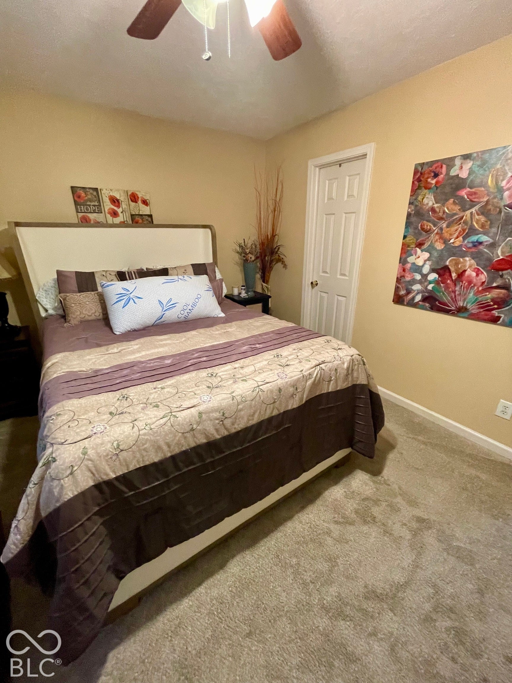 Ceiling fan with integrated lighting