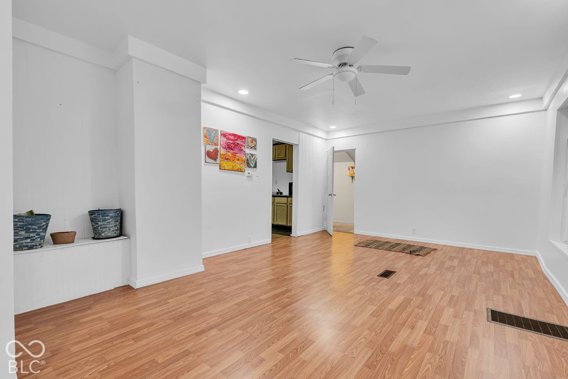 Main level, from office