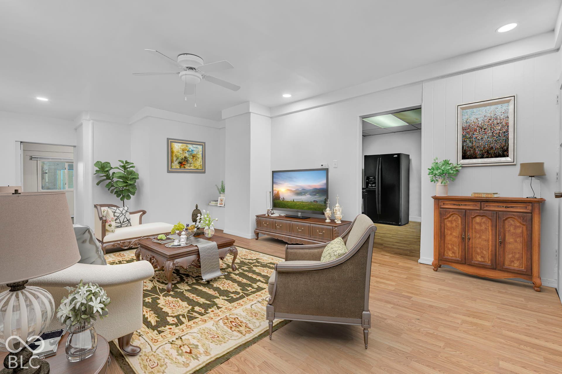 Virtually Altered - Main level, virtually staged