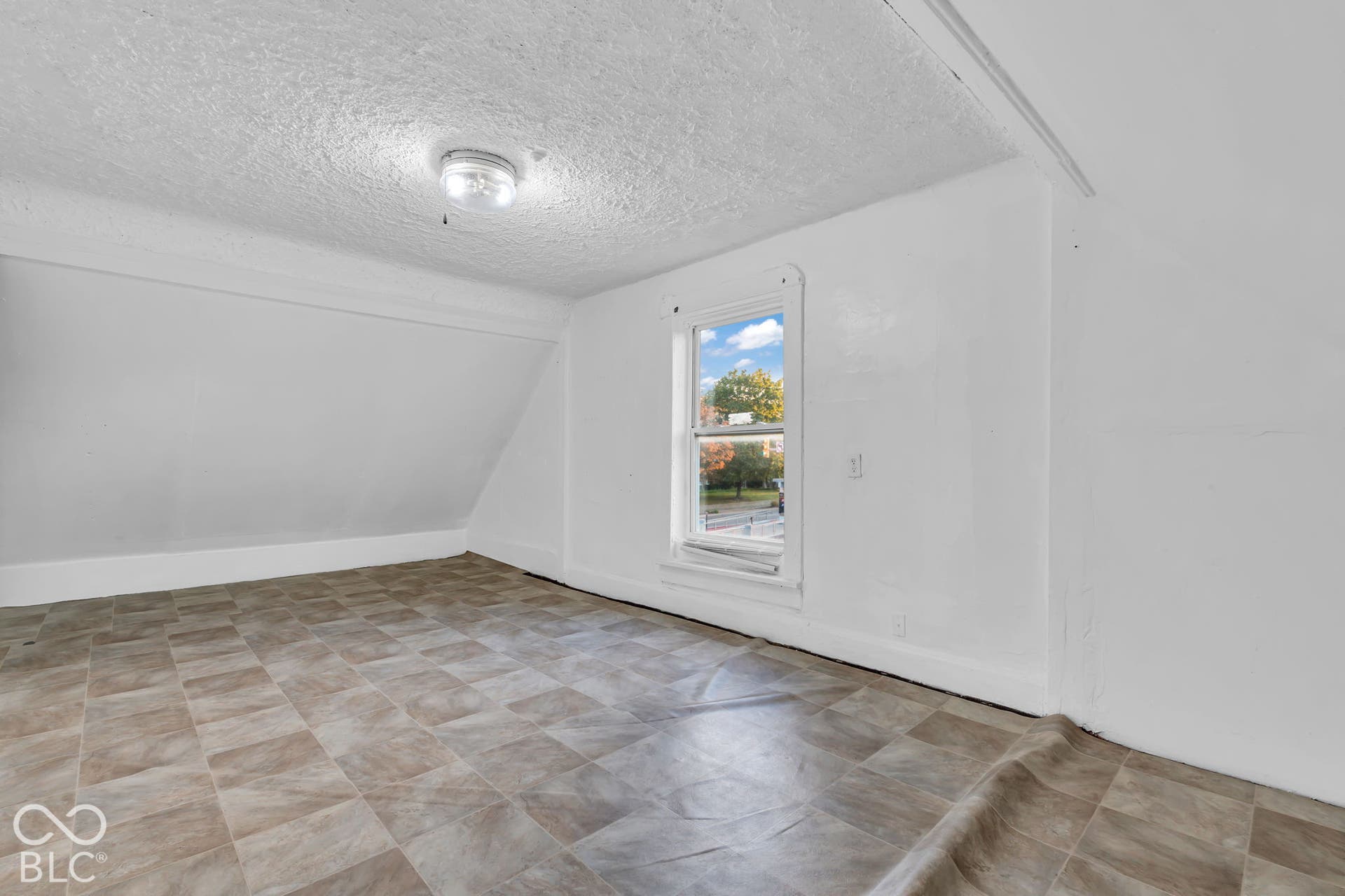 Upper level, living room/bedroom combo