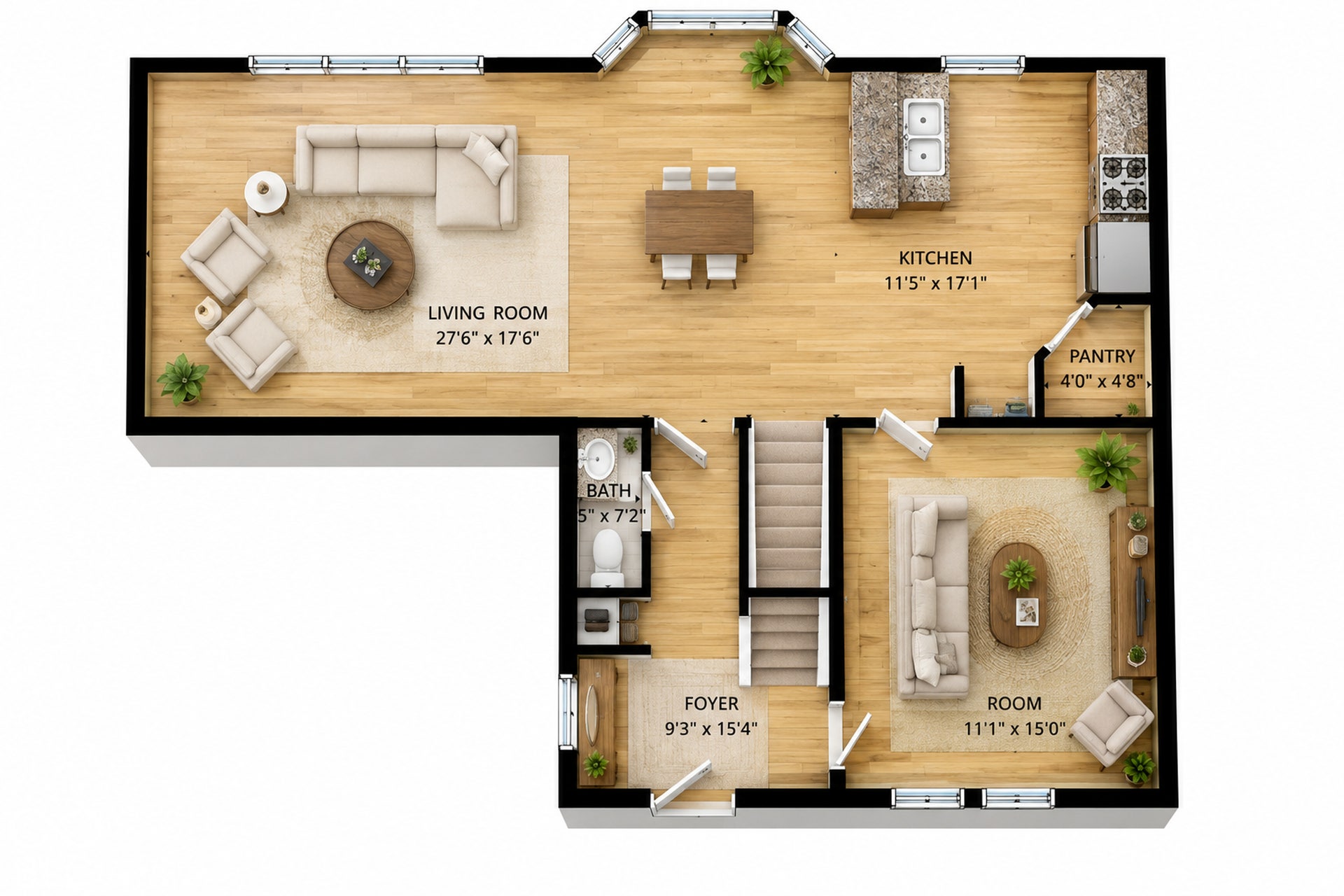Floor plan - Main level