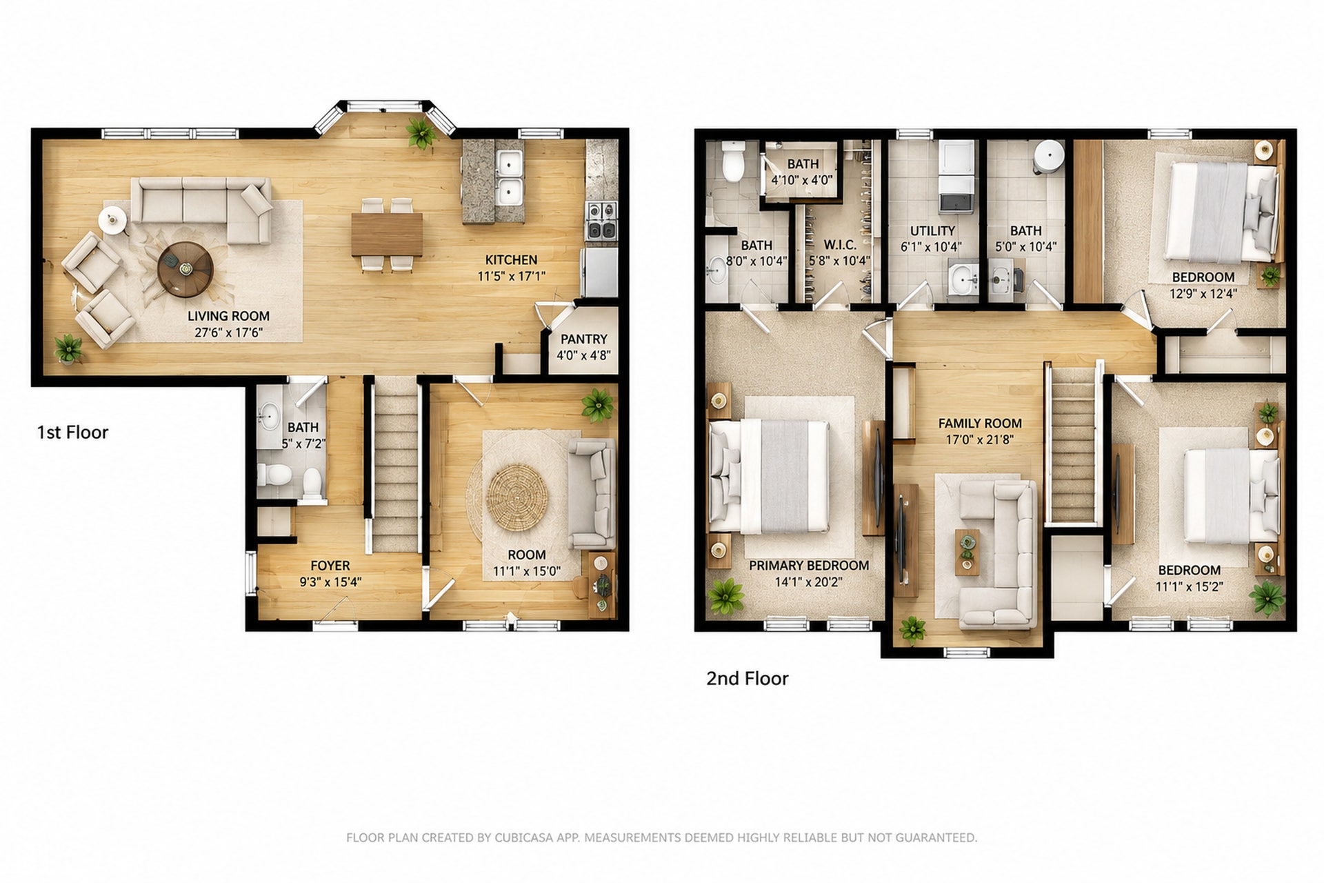 Side by side - Floor plan