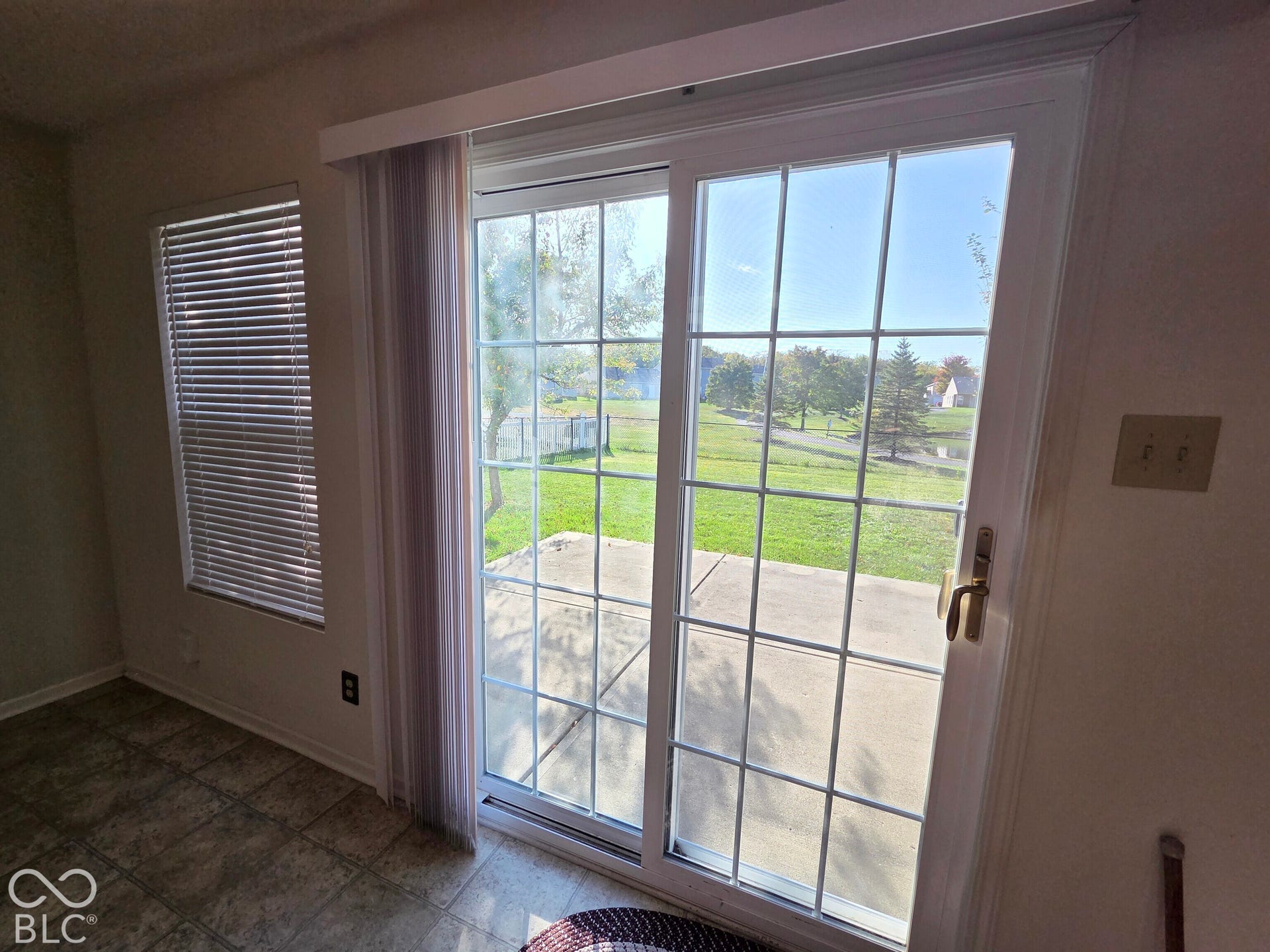 With access to the large patio and fenced back yard