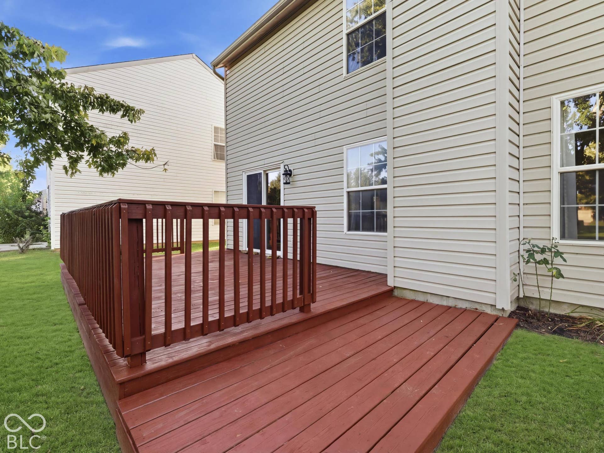 Freshly Stained Deck