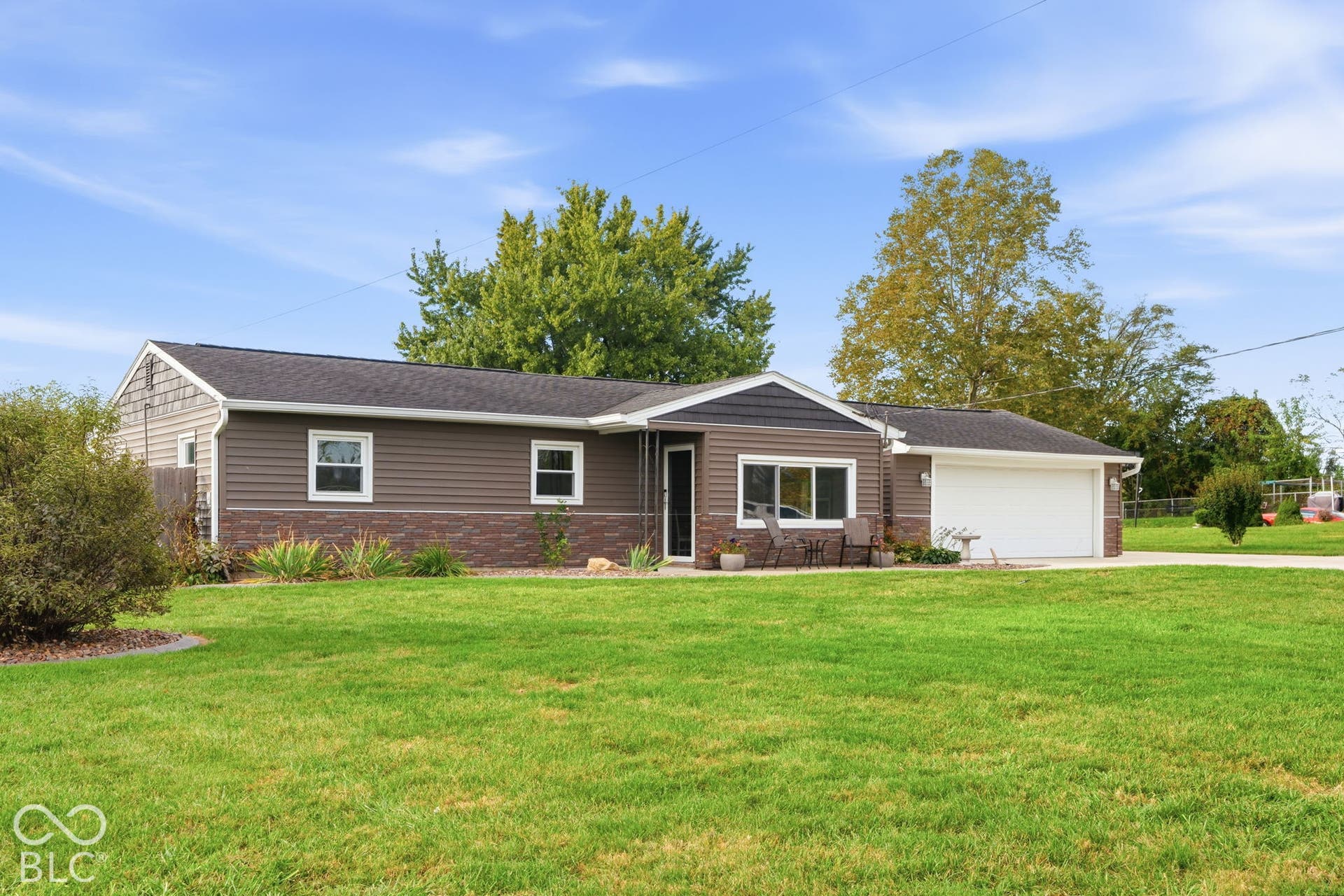 4937 E Edgewood, Indianapolis, IN 46237 A newly poured concrete driveway provides plenty of parking and easy access to this nearly 2-acre Indianapolis horse property.