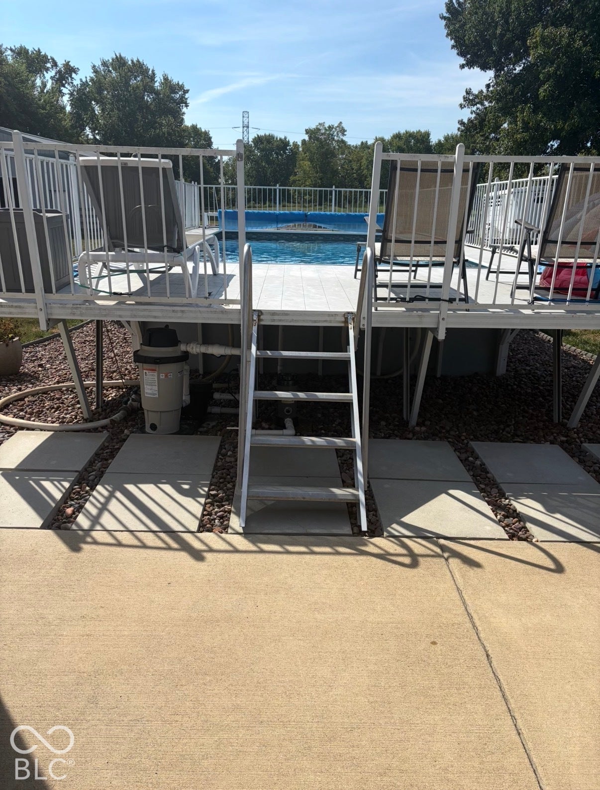 4937 E Edgewood, Indianapolis, IN 46237 This Indianapolis property pairs a private above-ground pool with nearly 2 acres of land, giving you the outdoor lifestyle that's so hard to find close to the city; the pool is fenced with a deck for safety and enjoyment.