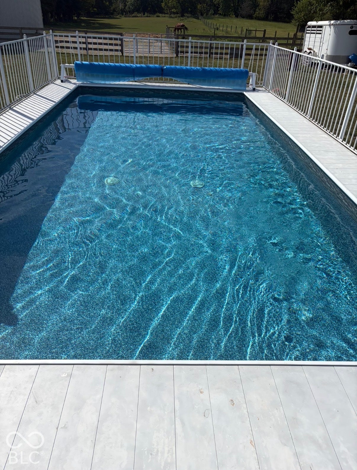 4937 E Edgewood, Indianapolis, IN 46237 The pool has a new pool liner, replaced in 2024.