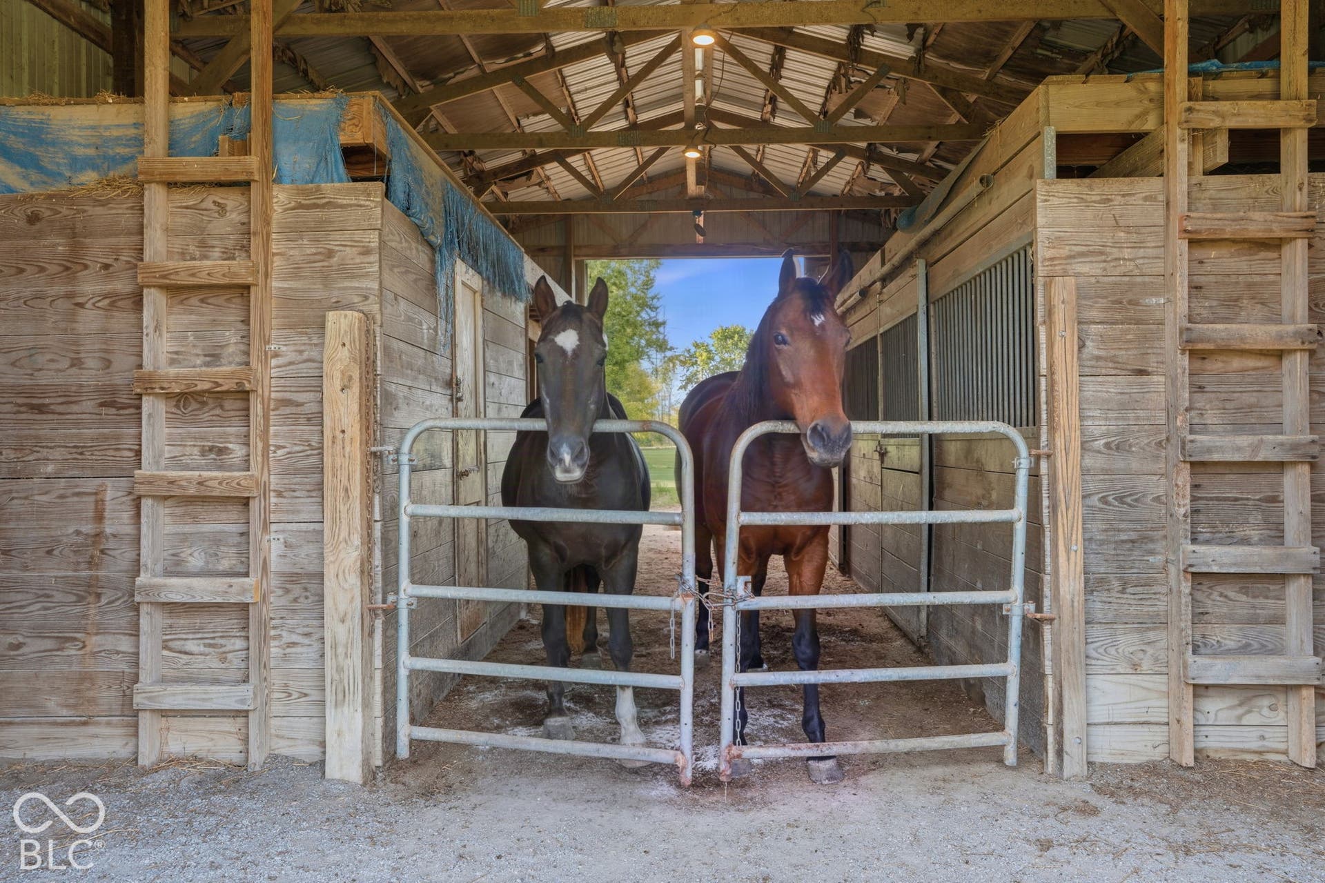 4937 E Edgewood, Indianapolis, IN 46237 Bring the horses! On-site horse barn and fenced acreage make this property ready for buyers searching for a home with room for horses.