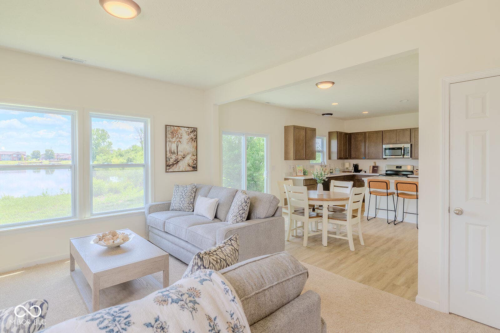 Not actual home.  Same floor plan.