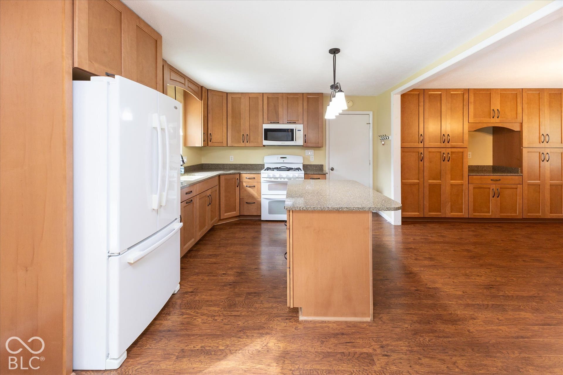 kitchen and dining room