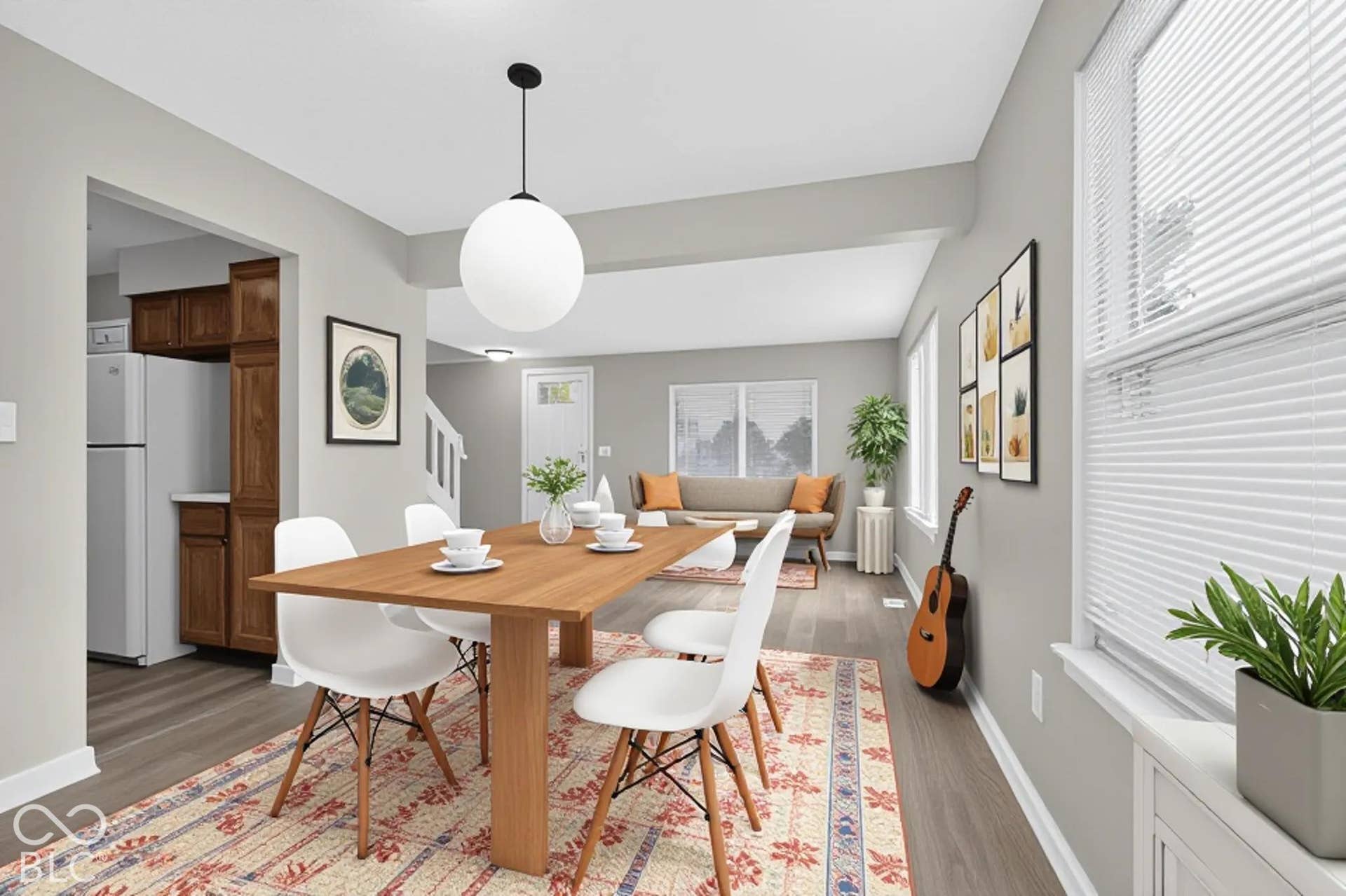 Virtually Altered - Virtual staging of dining area