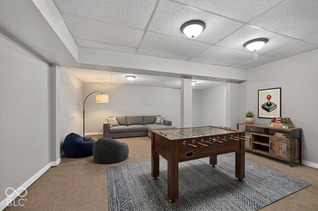 Virtually Altered - Virtual staging of basement