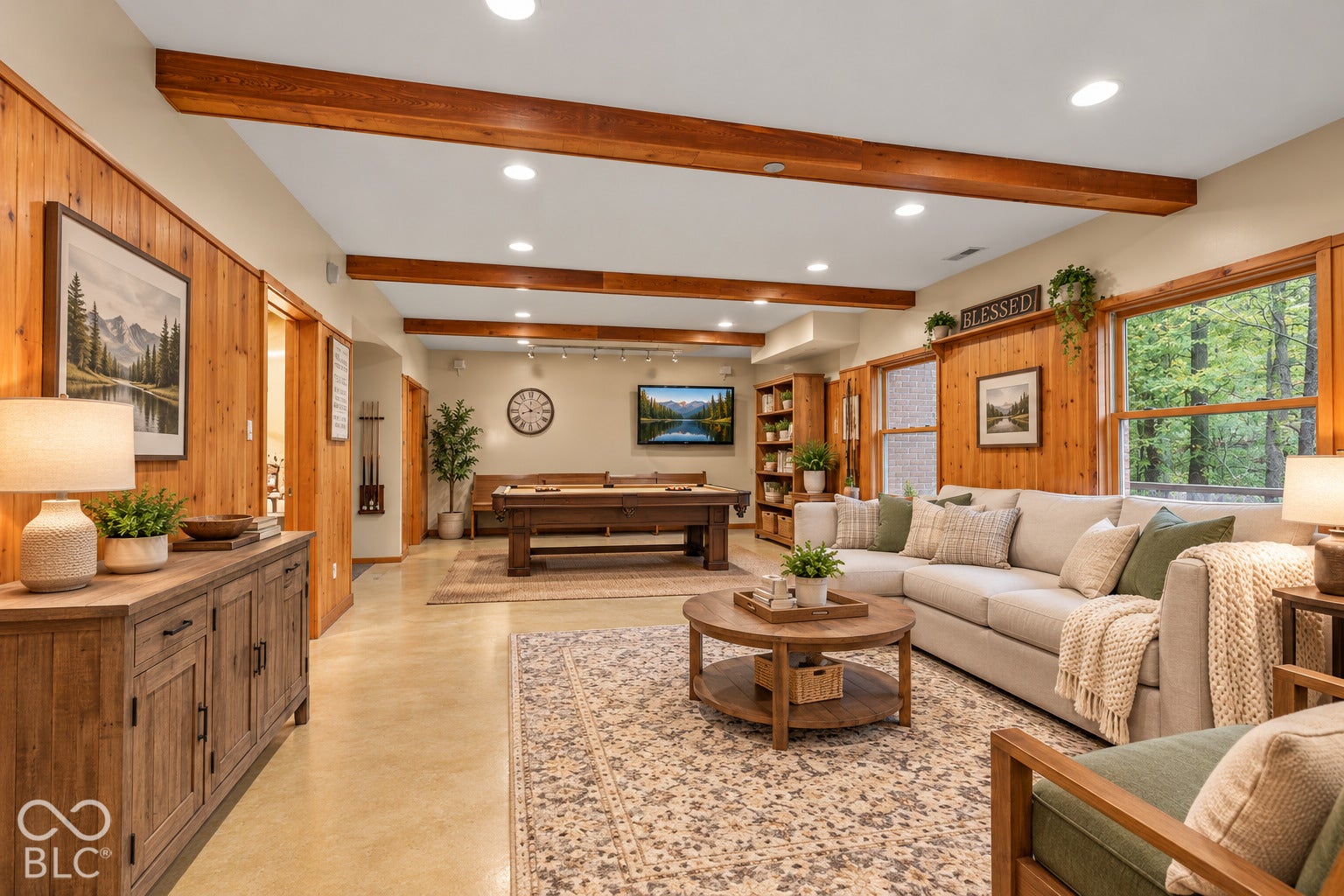 Virtually Altered - Beautiful walk-out basement.  Virtually stage.