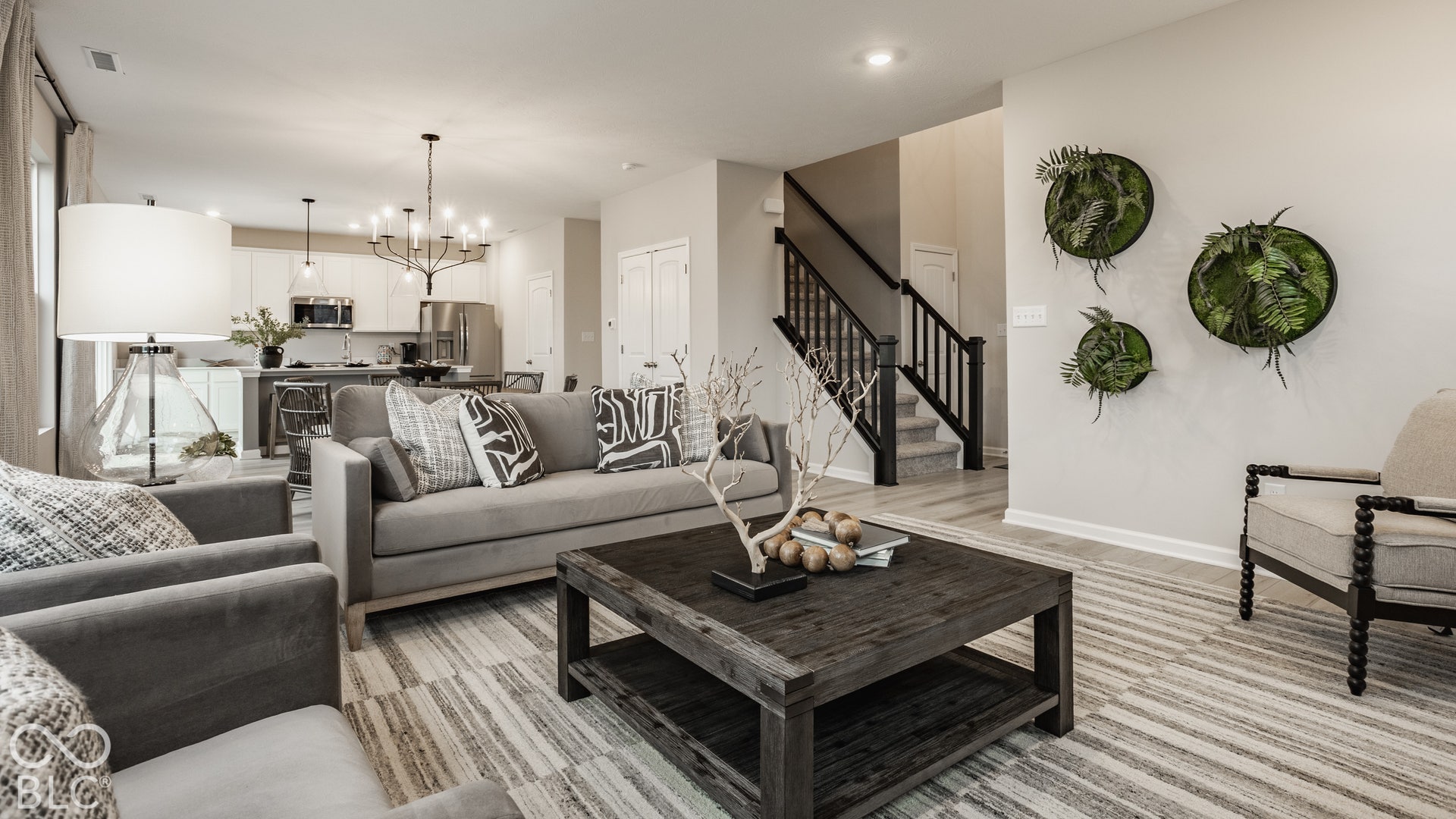 Model home of plan to be built. Finishes and features may vary.