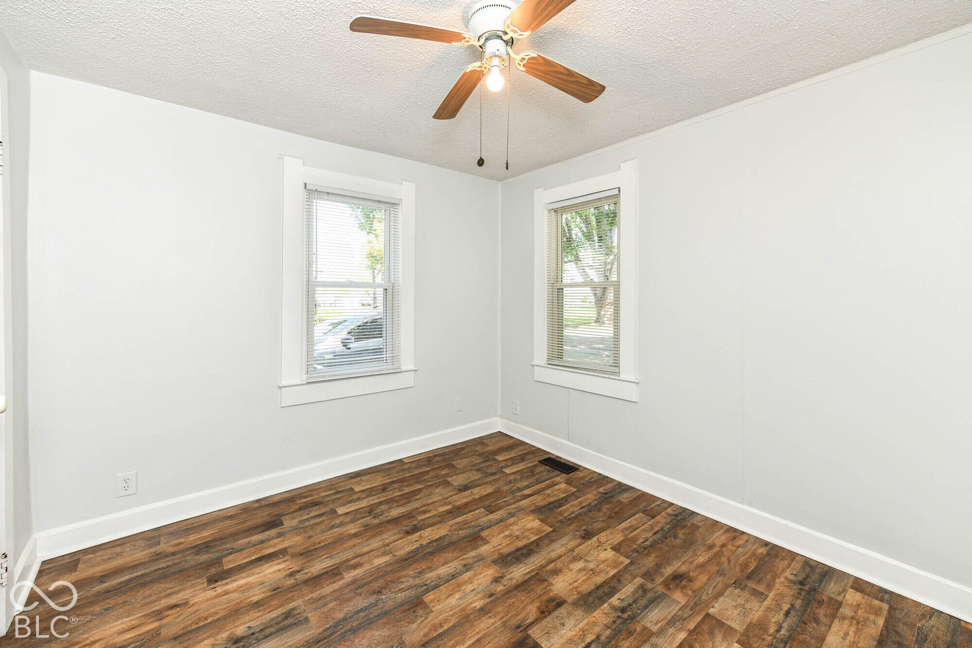 896 Young Street, Franklin, IN 46131 Both bedrooms have neutral, move-in ready paint tones.