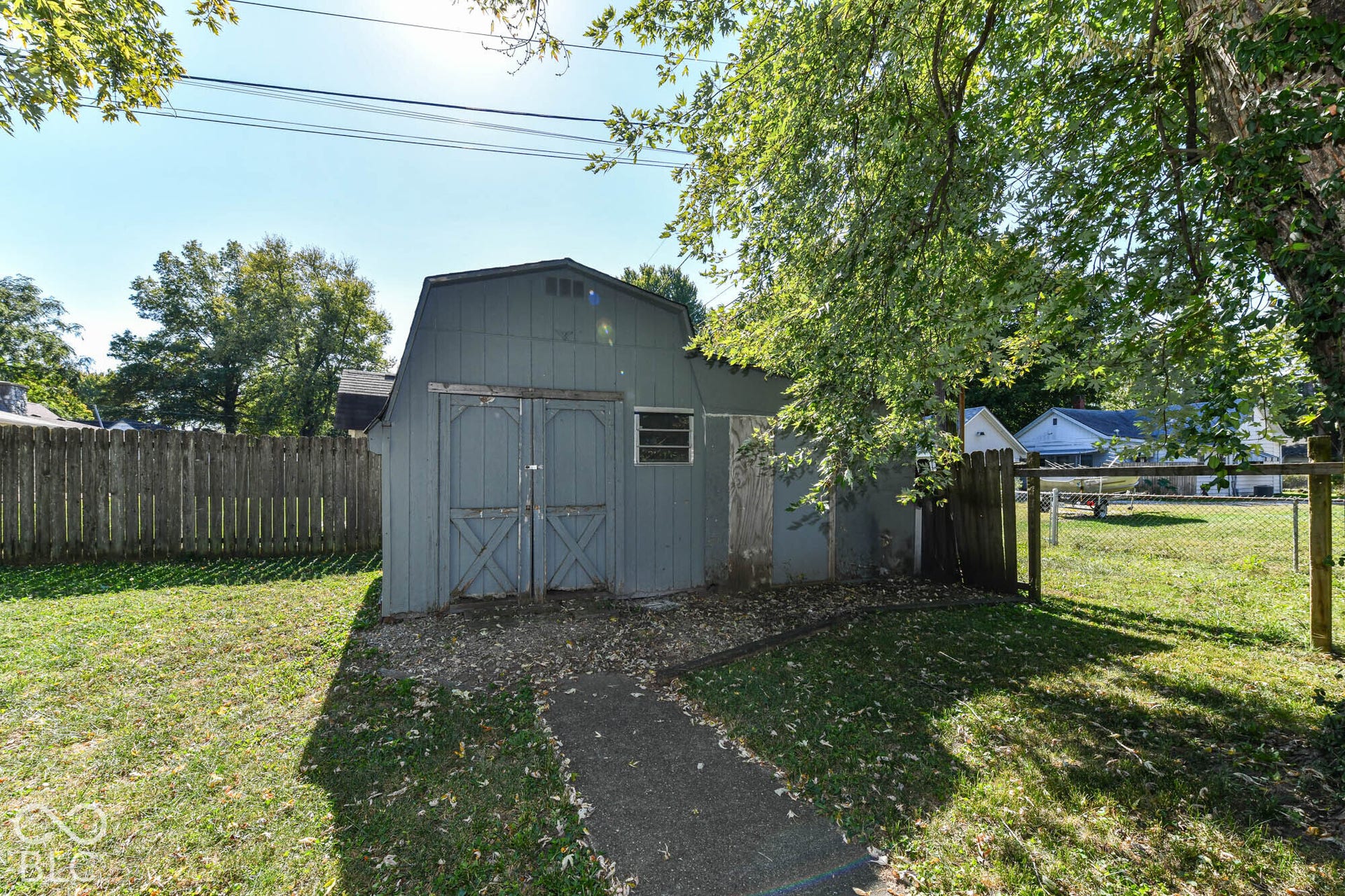 896 Young Street, Franklin, IN 46131 Generous size mini-barn offers so much extra storage space!