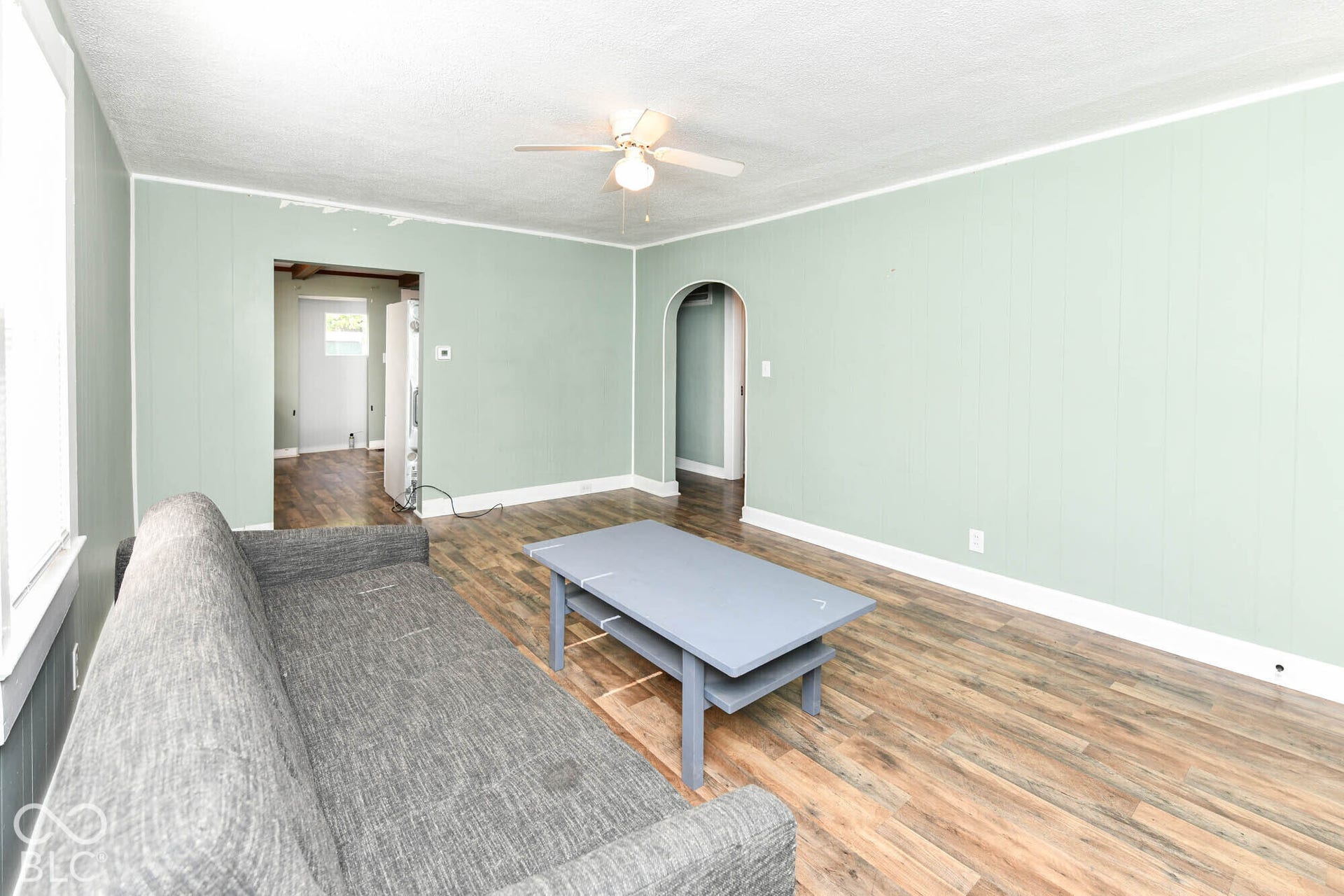 896 Young Street, Franklin, IN 46131 Ceiling fan keeps the air moving throughout the room.