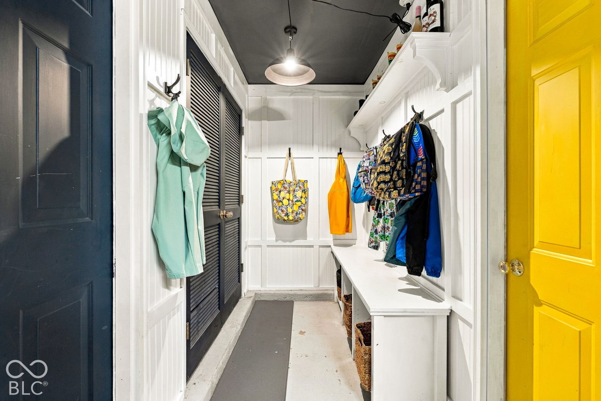 Mud Room In Garage